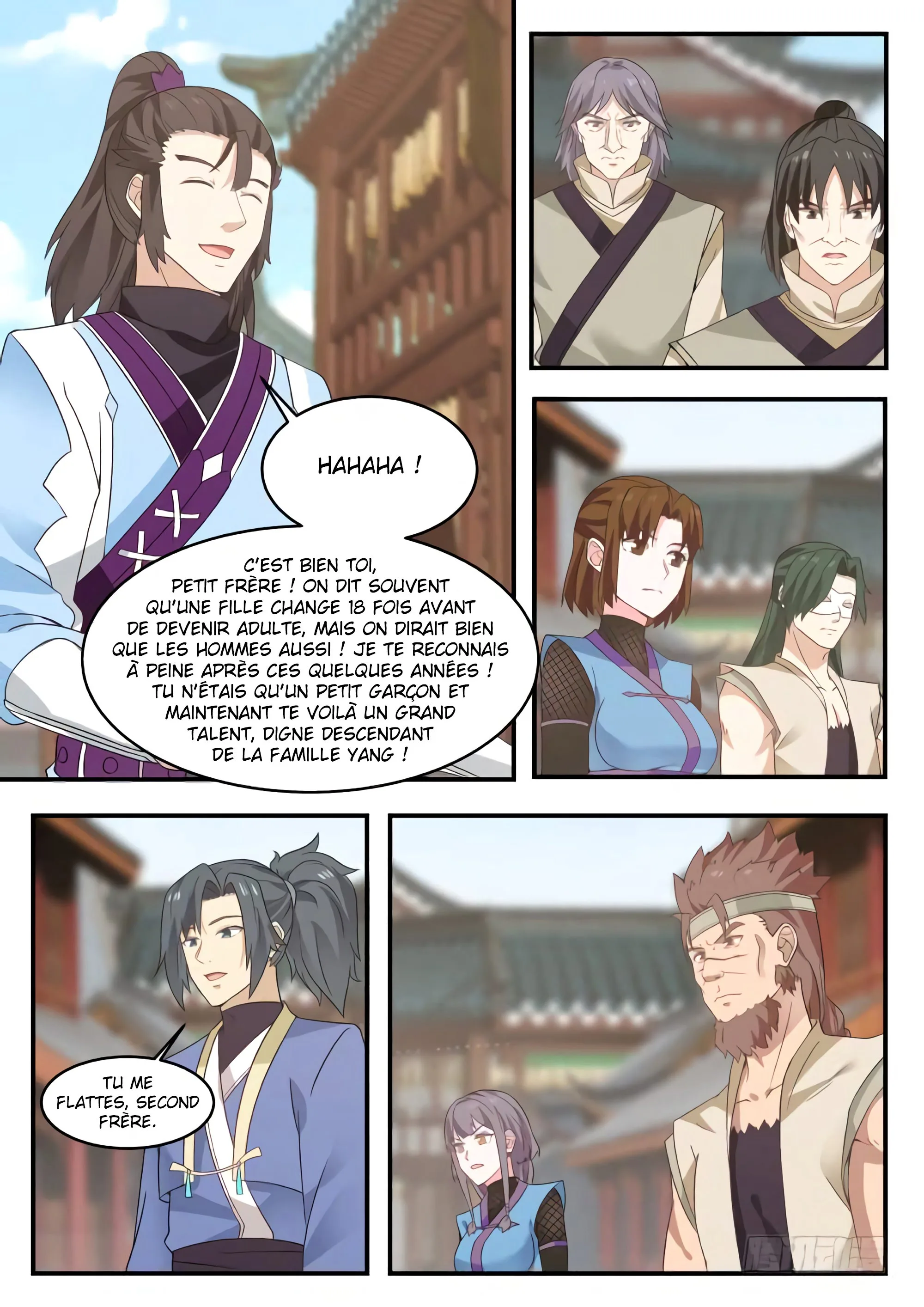 Read Martial Peak FR Manga Online