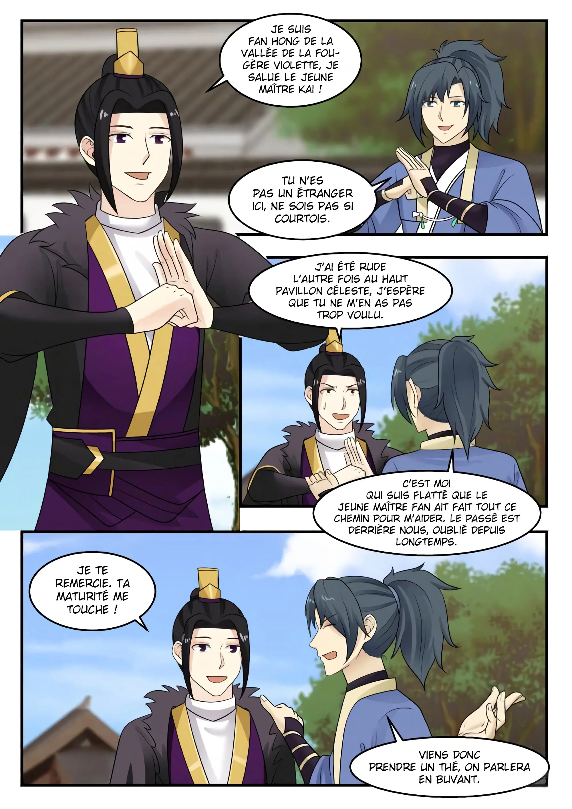 Read Martial Peak FR Manga Online