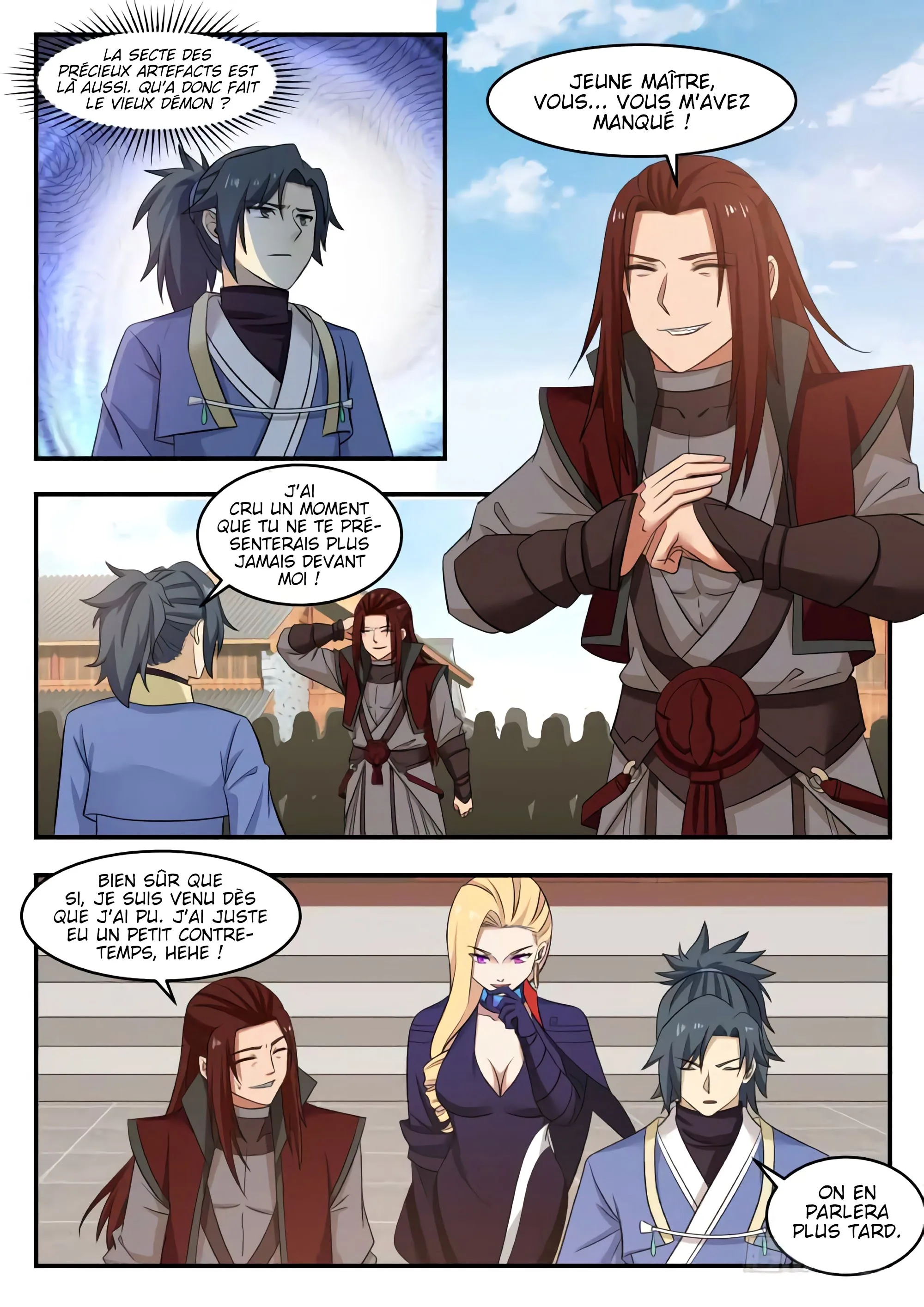 Read Martial Peak FR Manga Online