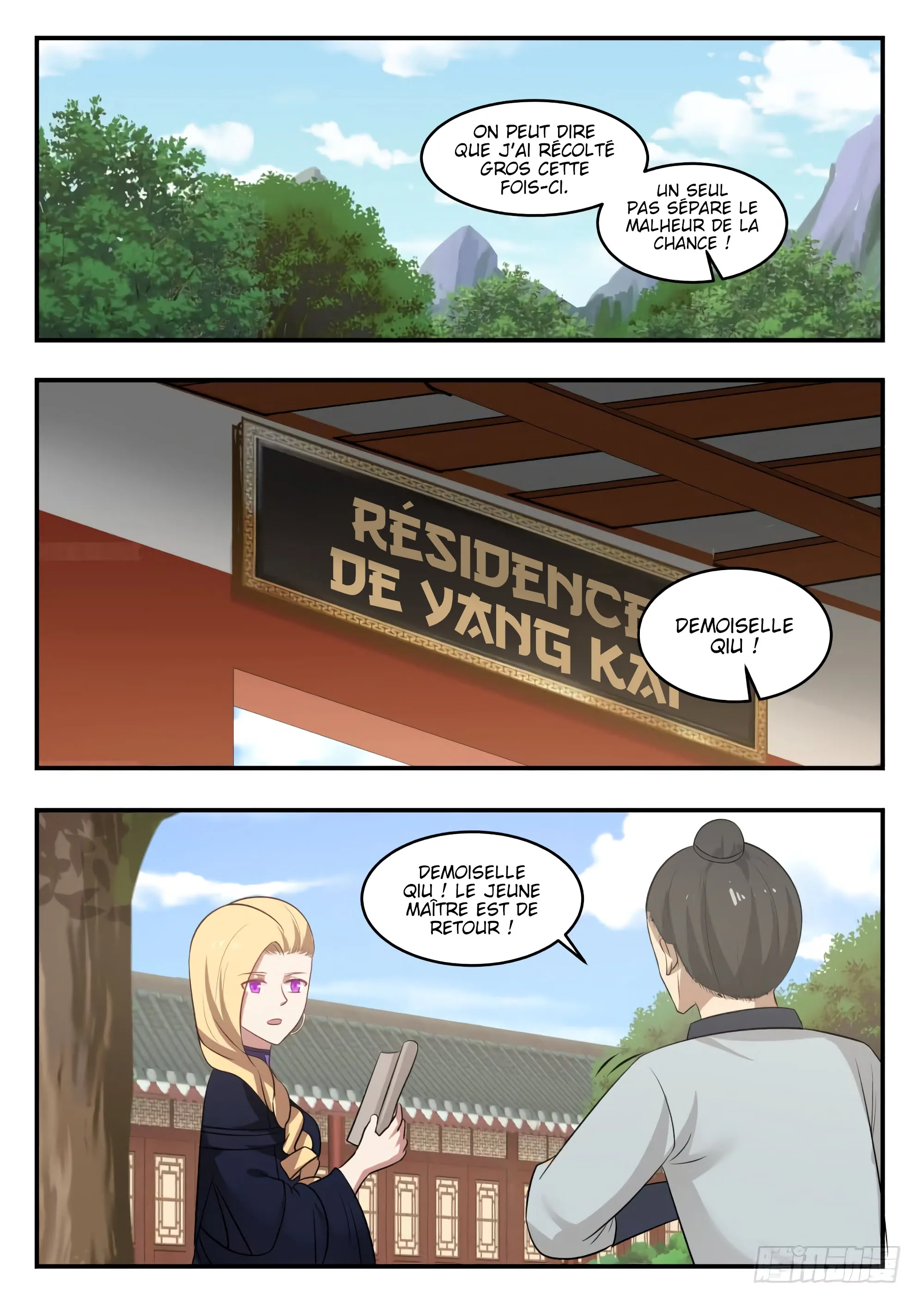 Read Martial Peak FR Manga Online