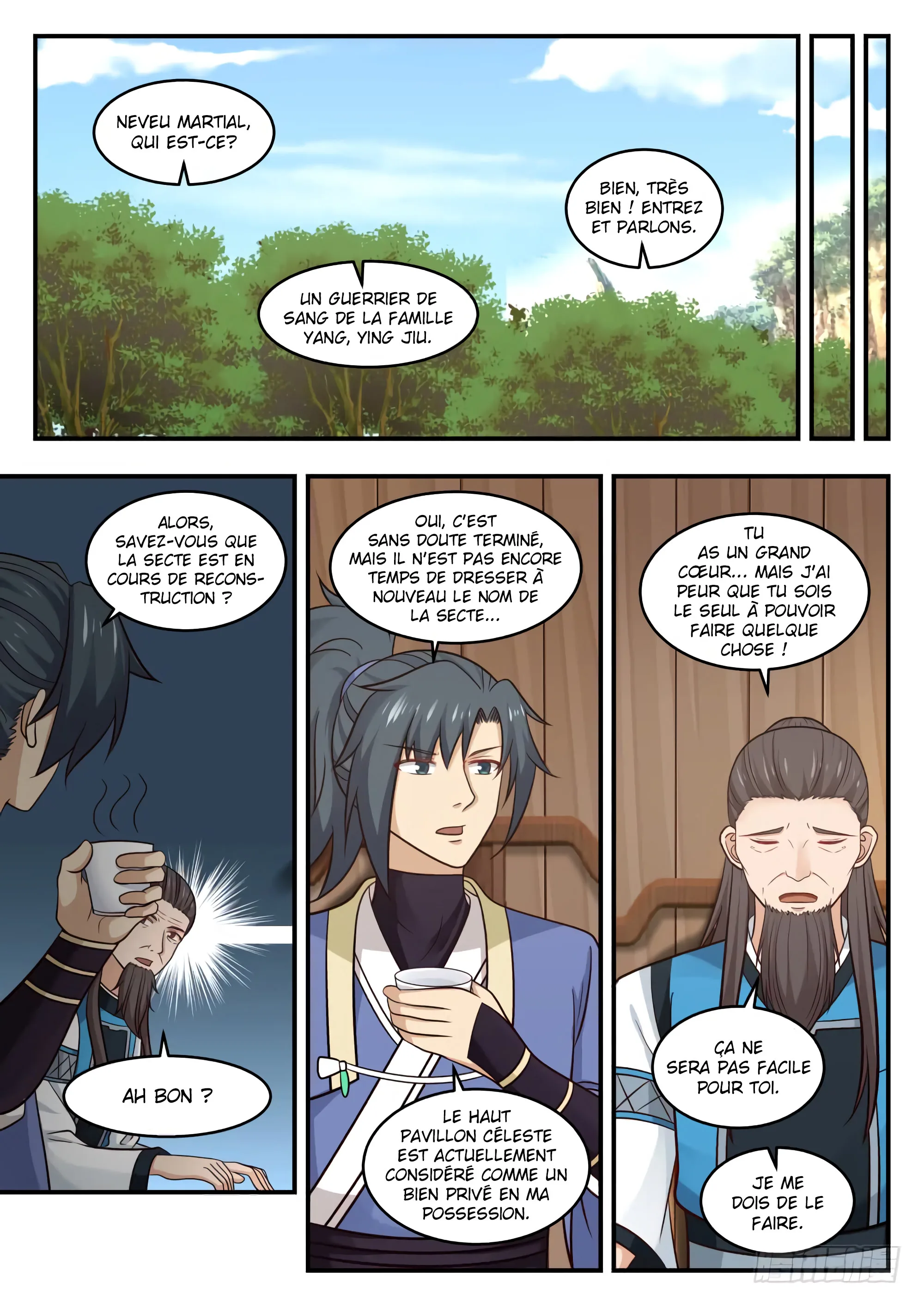 Read Martial Peak FR Manga Online