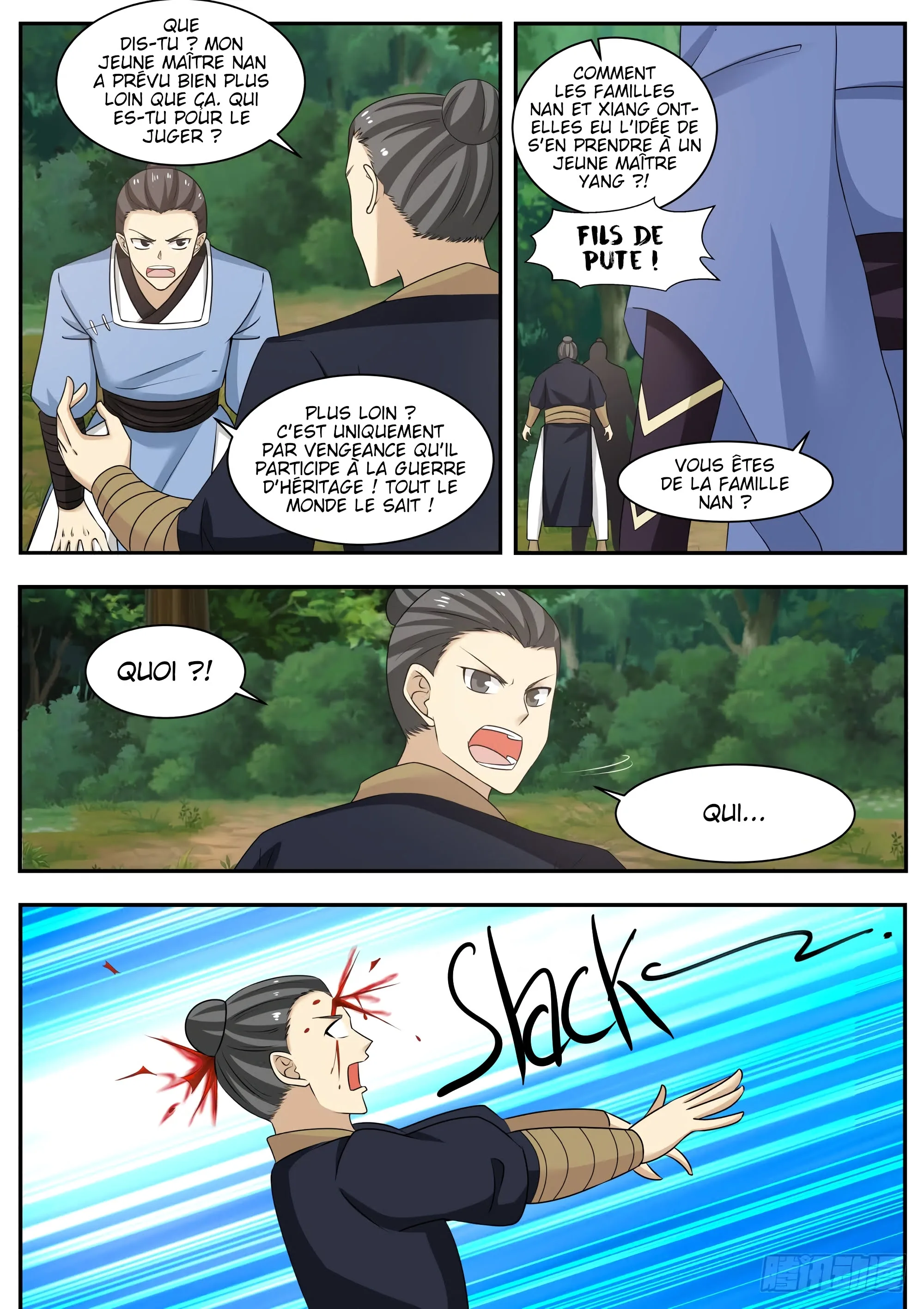 Read Martial Peak FR Manga Online