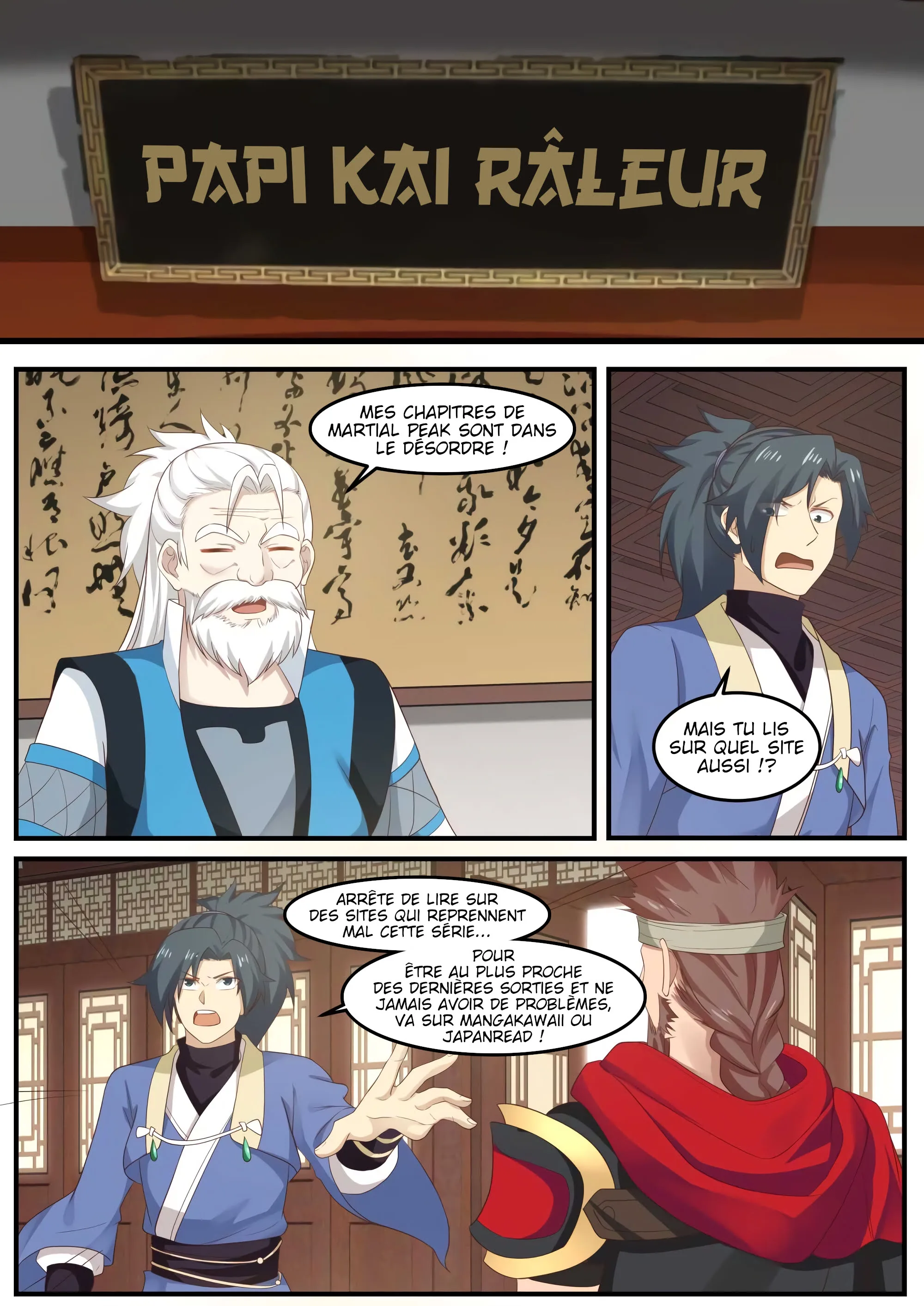 Read Martial Peak FR Manga Online