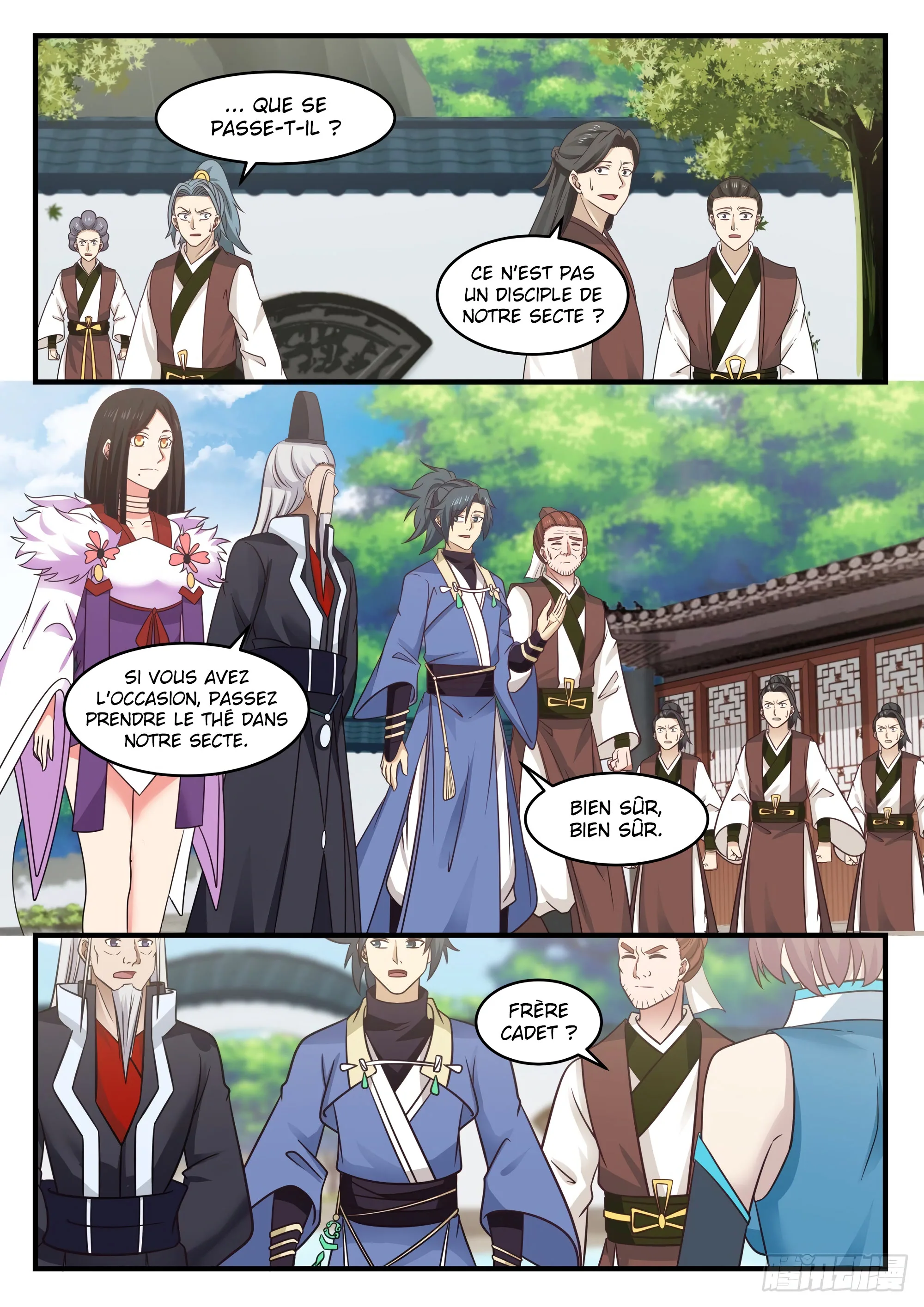 Read Martial Peak FR Manga Online