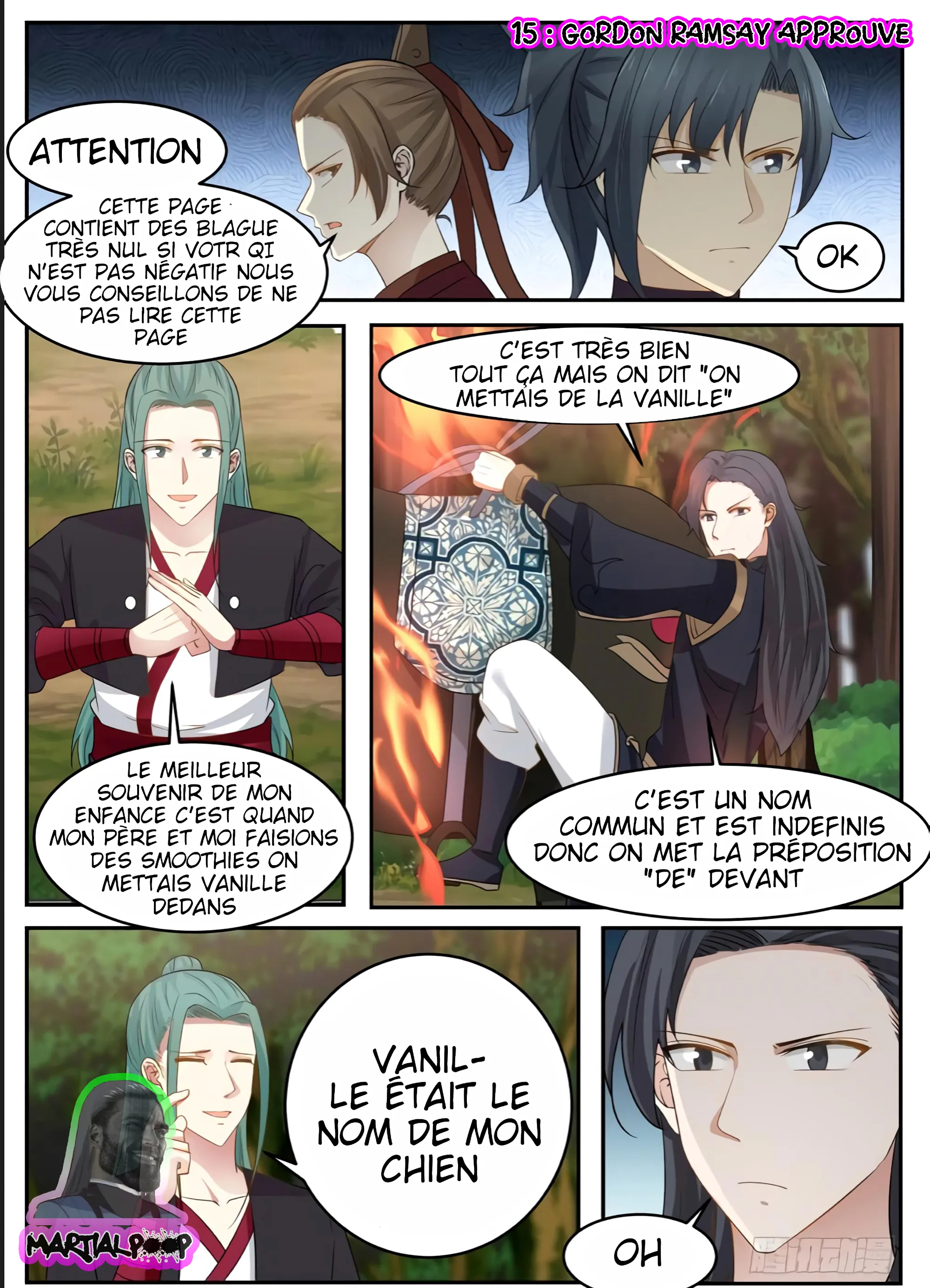 Read Martial Peak FR Manga Online