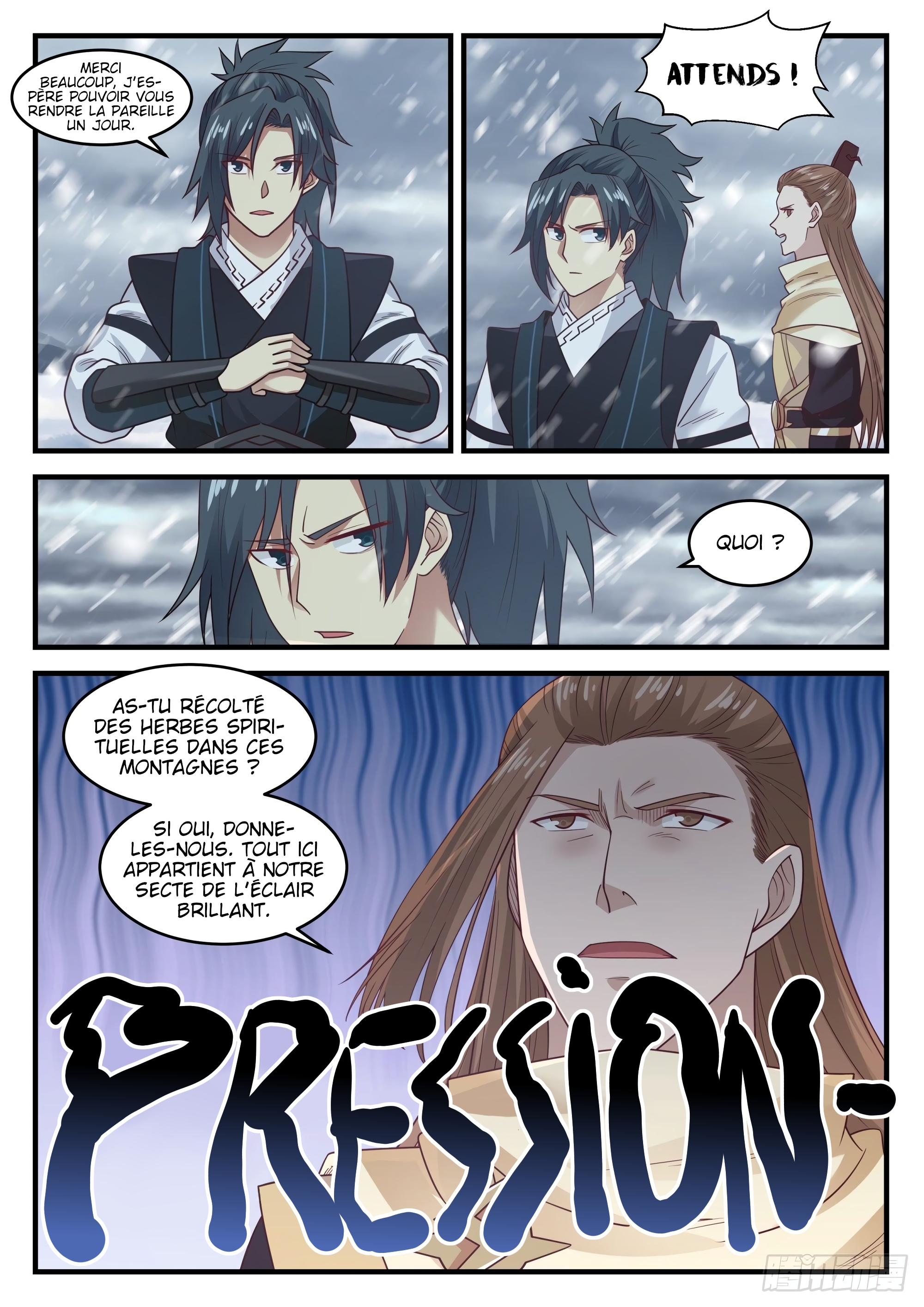 Read Martial Peak FR Manga Online