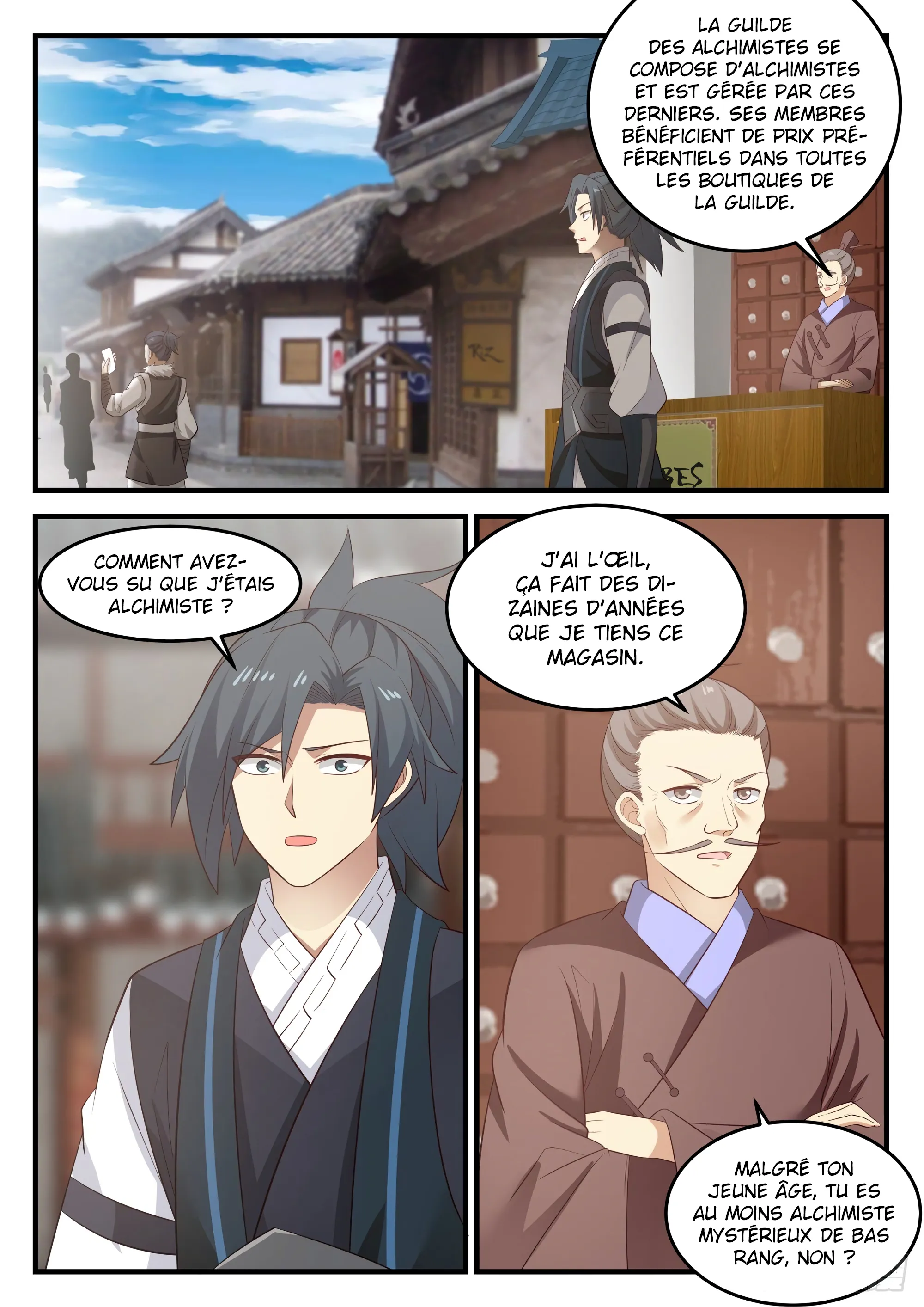 Read Martial Peak FR Manga Online