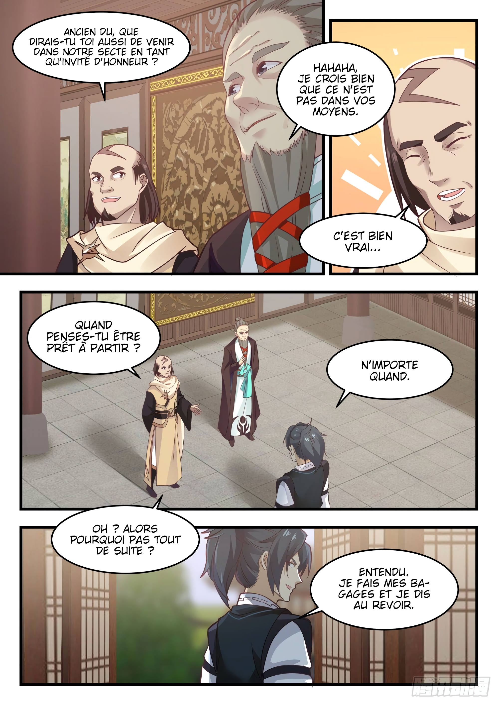 Read Martial Peak FR Manga Online