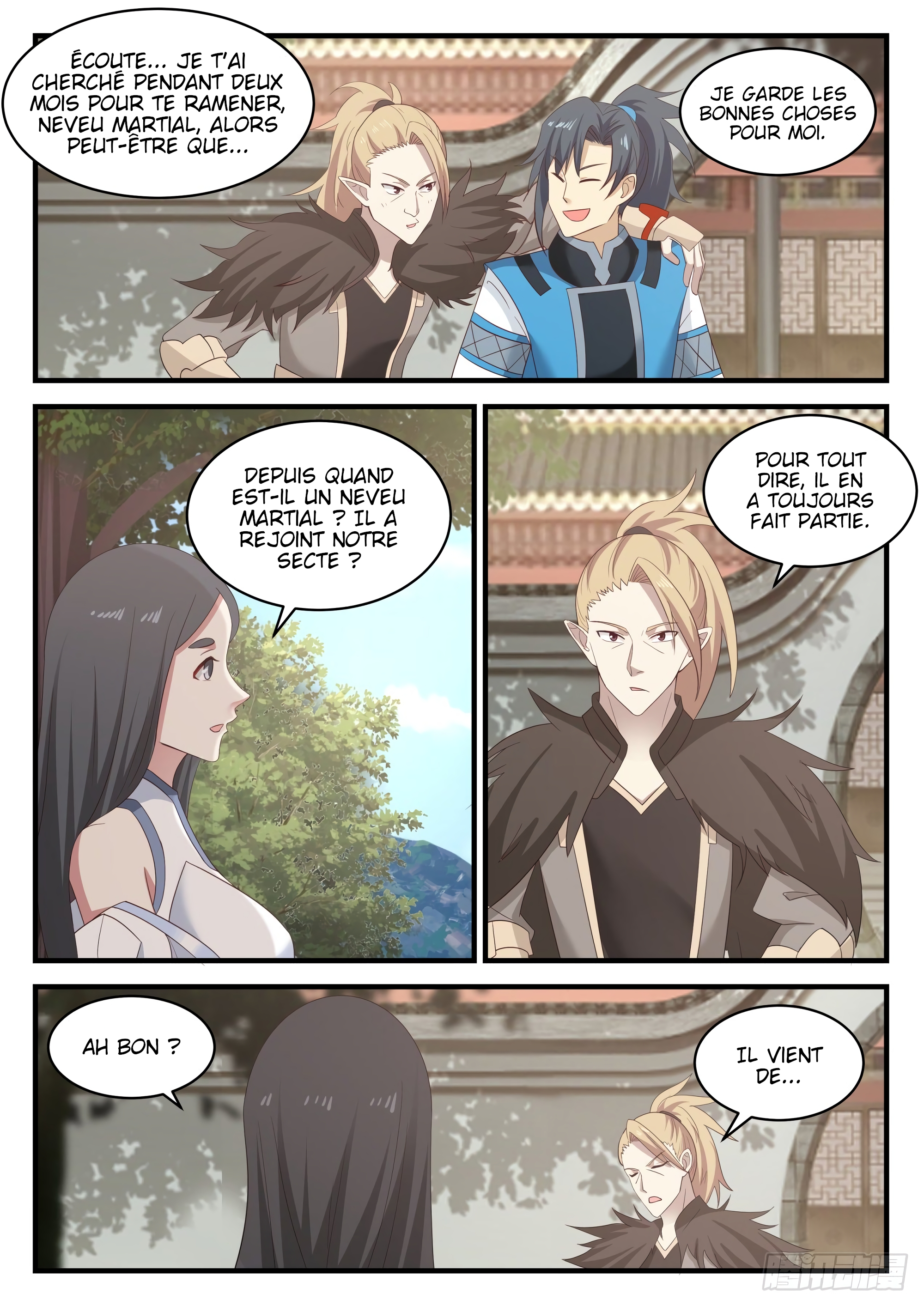Read Martial Peak FR Manga Online