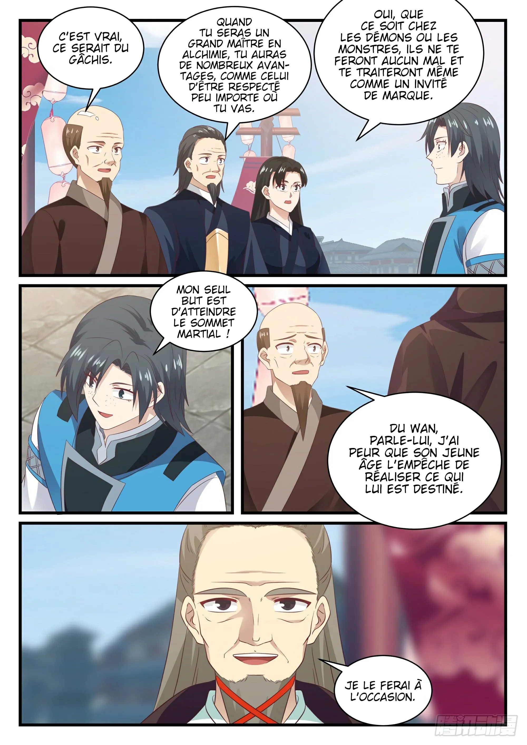Read Martial Peak FR Manga Online