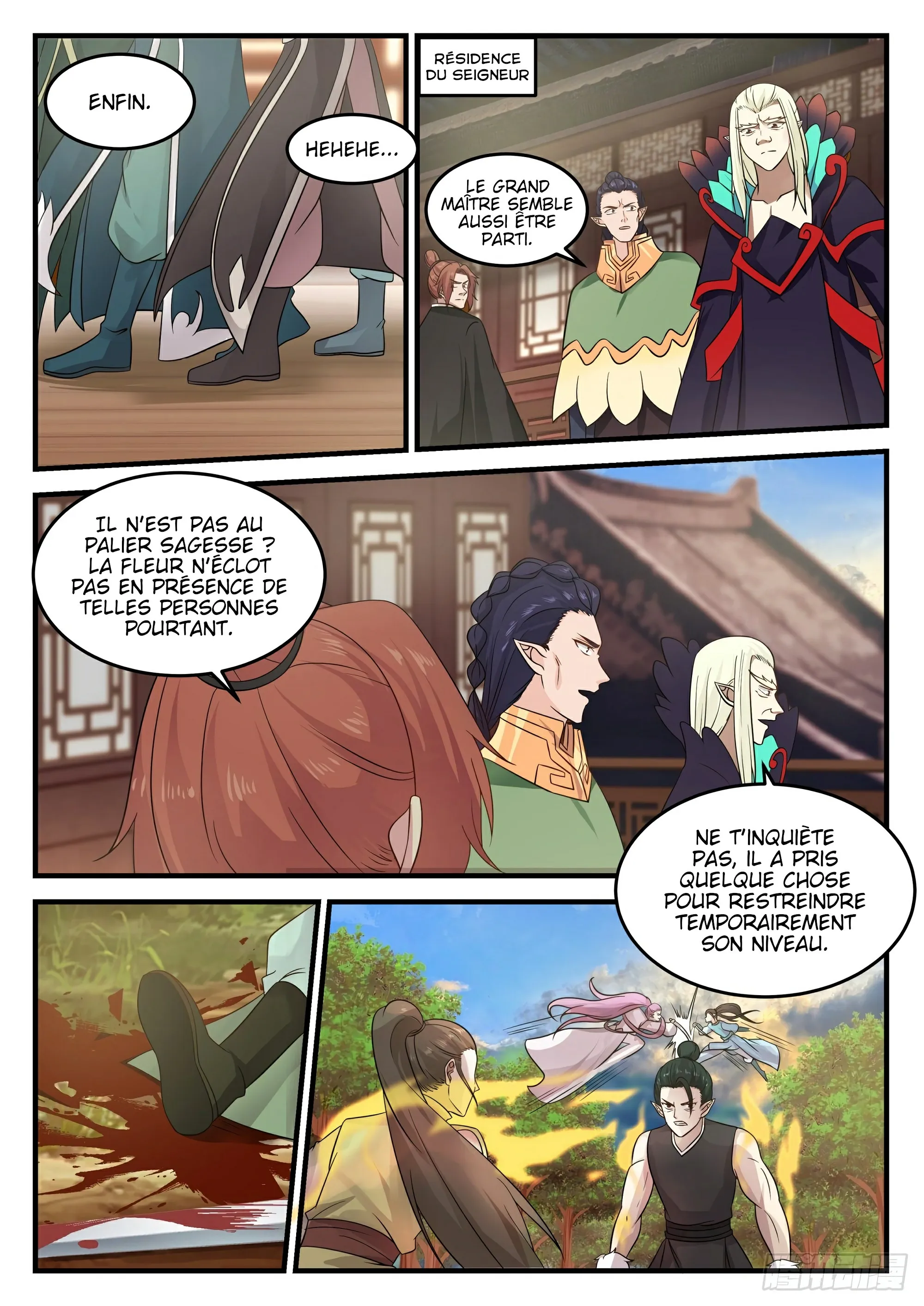 Read Martial Peak FR Manga Online