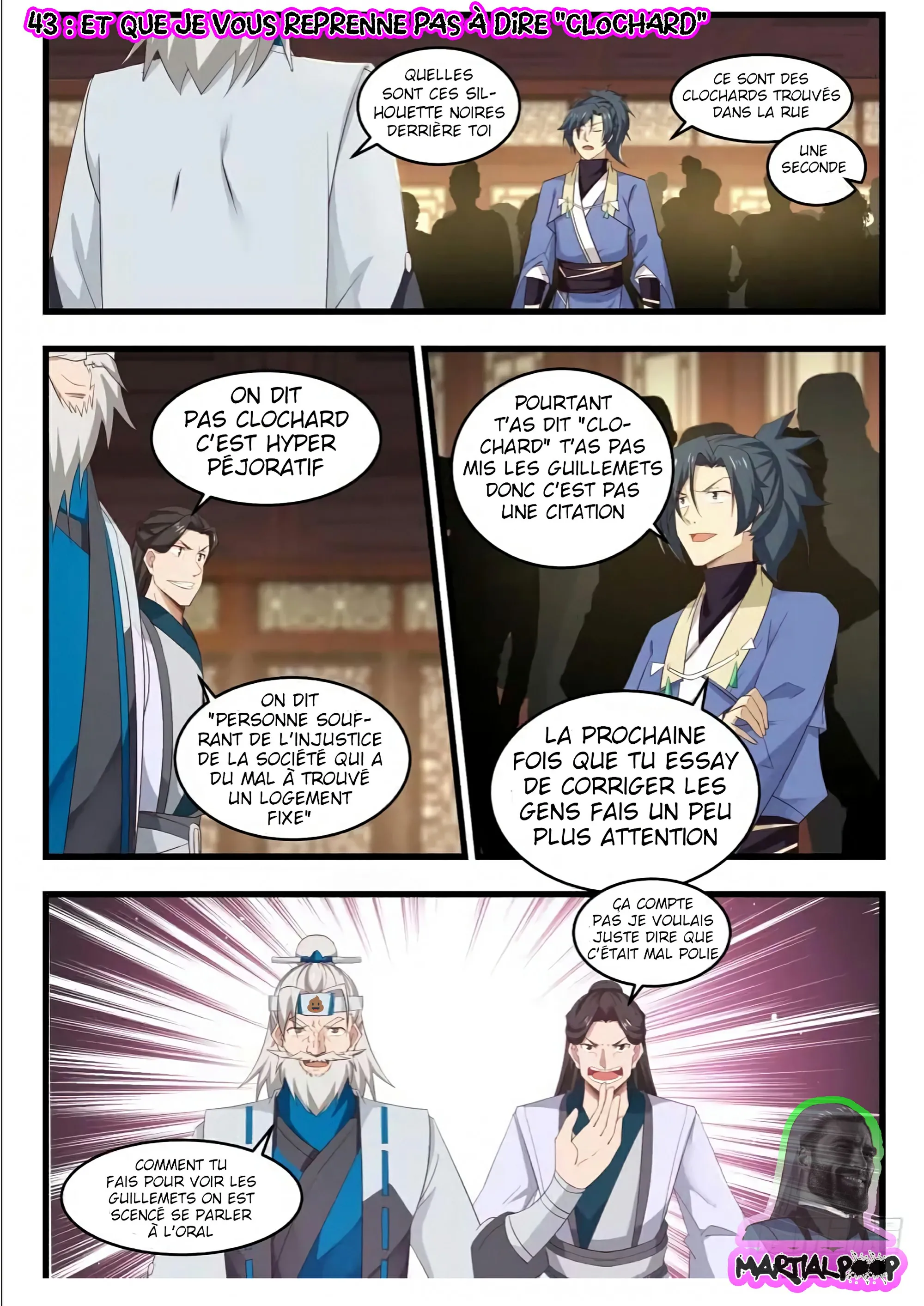 Read Martial Peak FR Manga Online