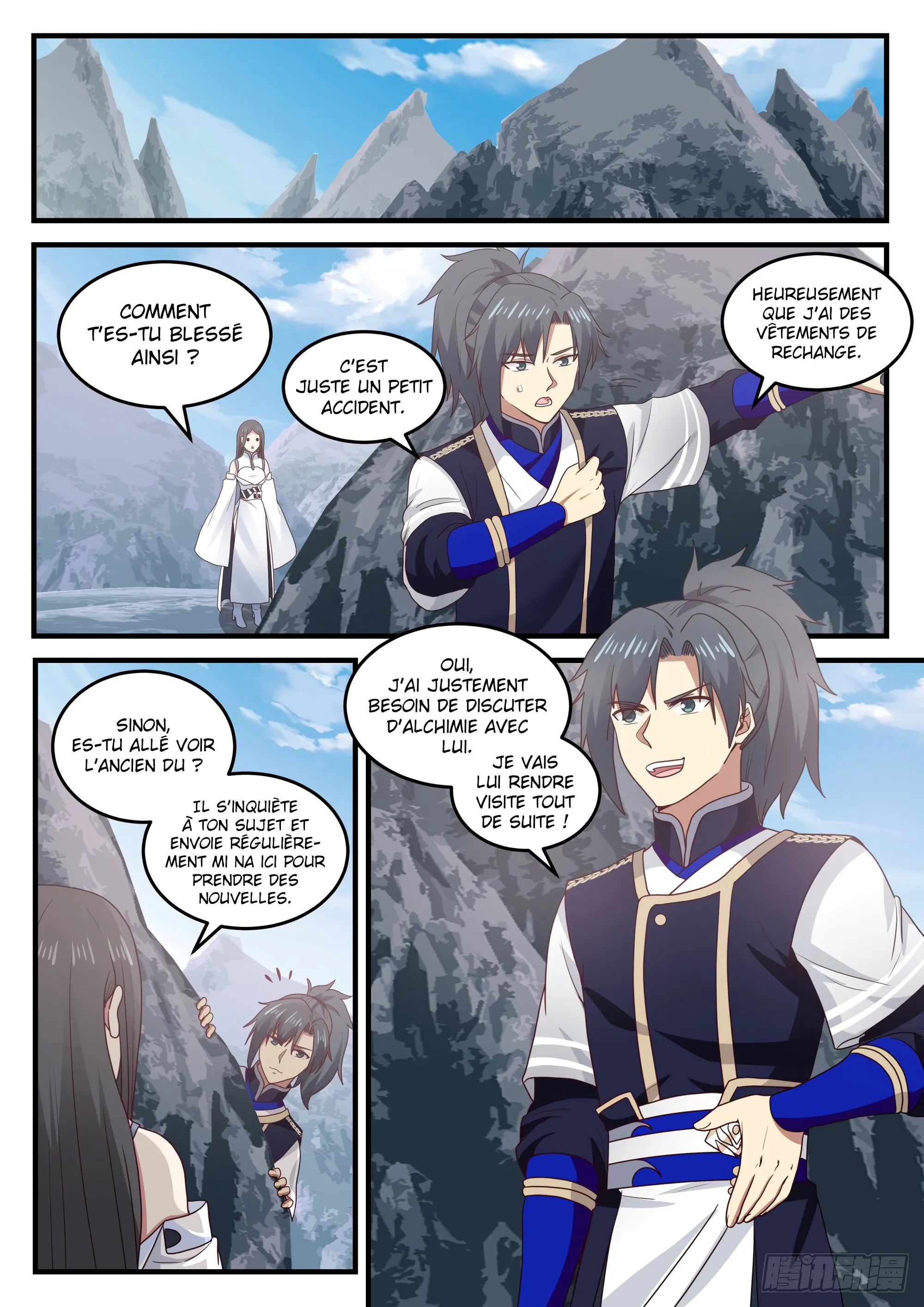 Read Martial Peak FR Manga Online