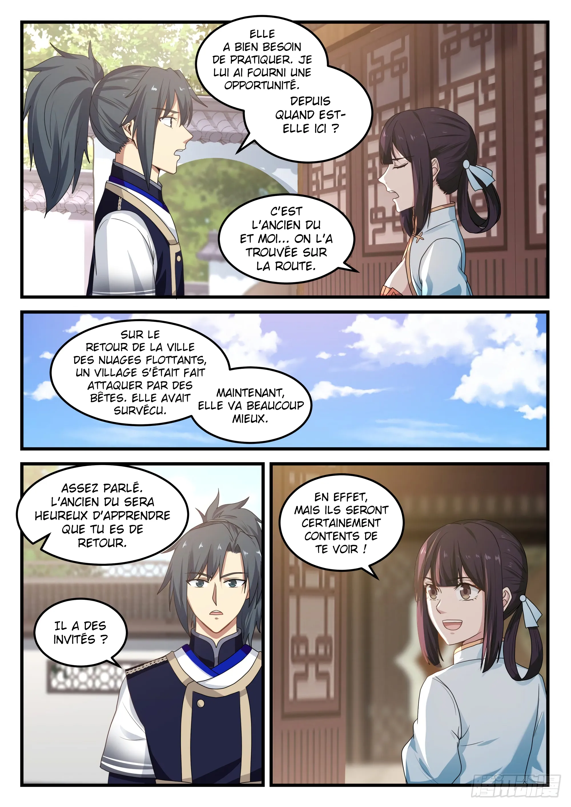 Read Martial Peak FR Manga Online
