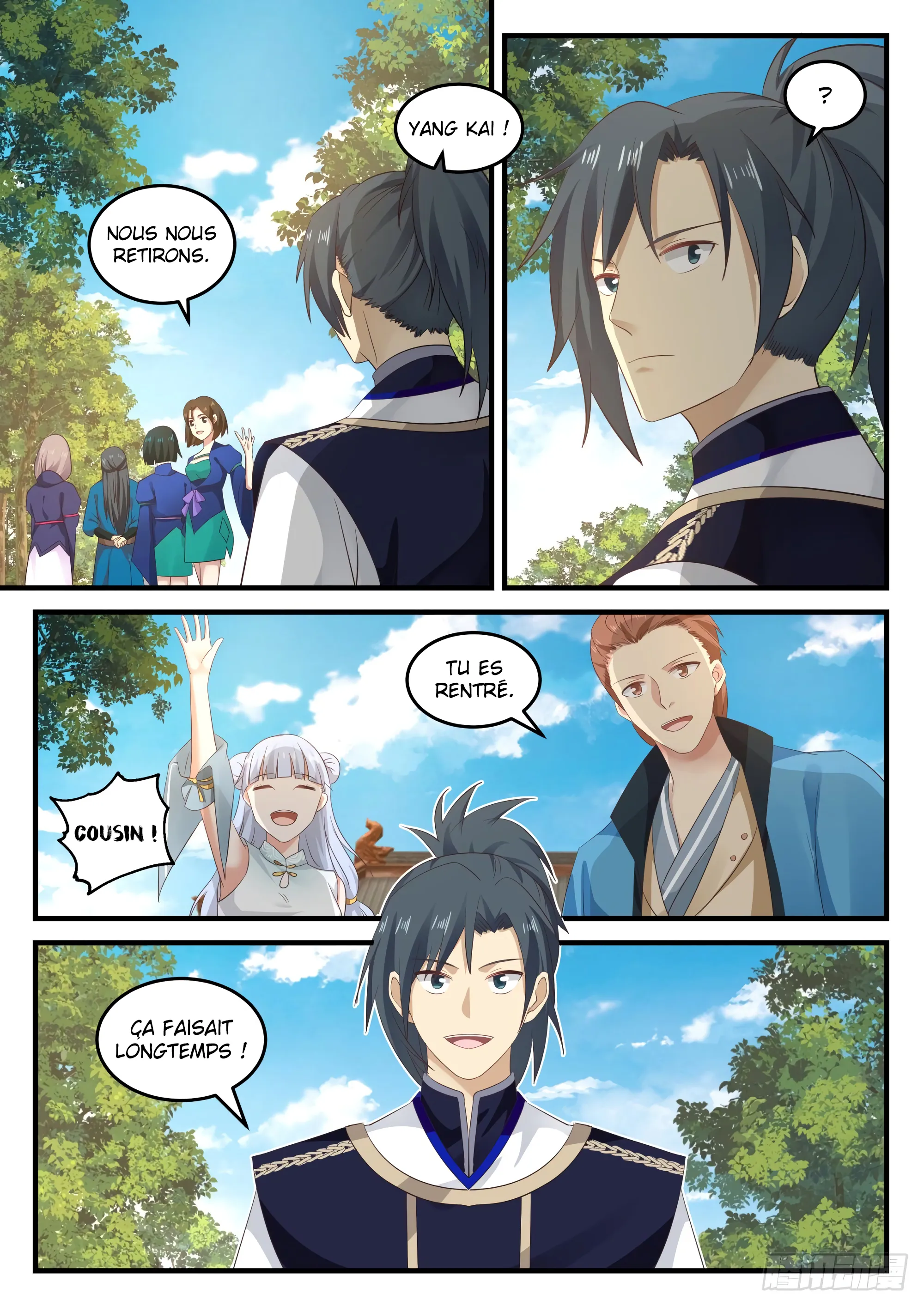 Read Martial Peak FR Manga Online