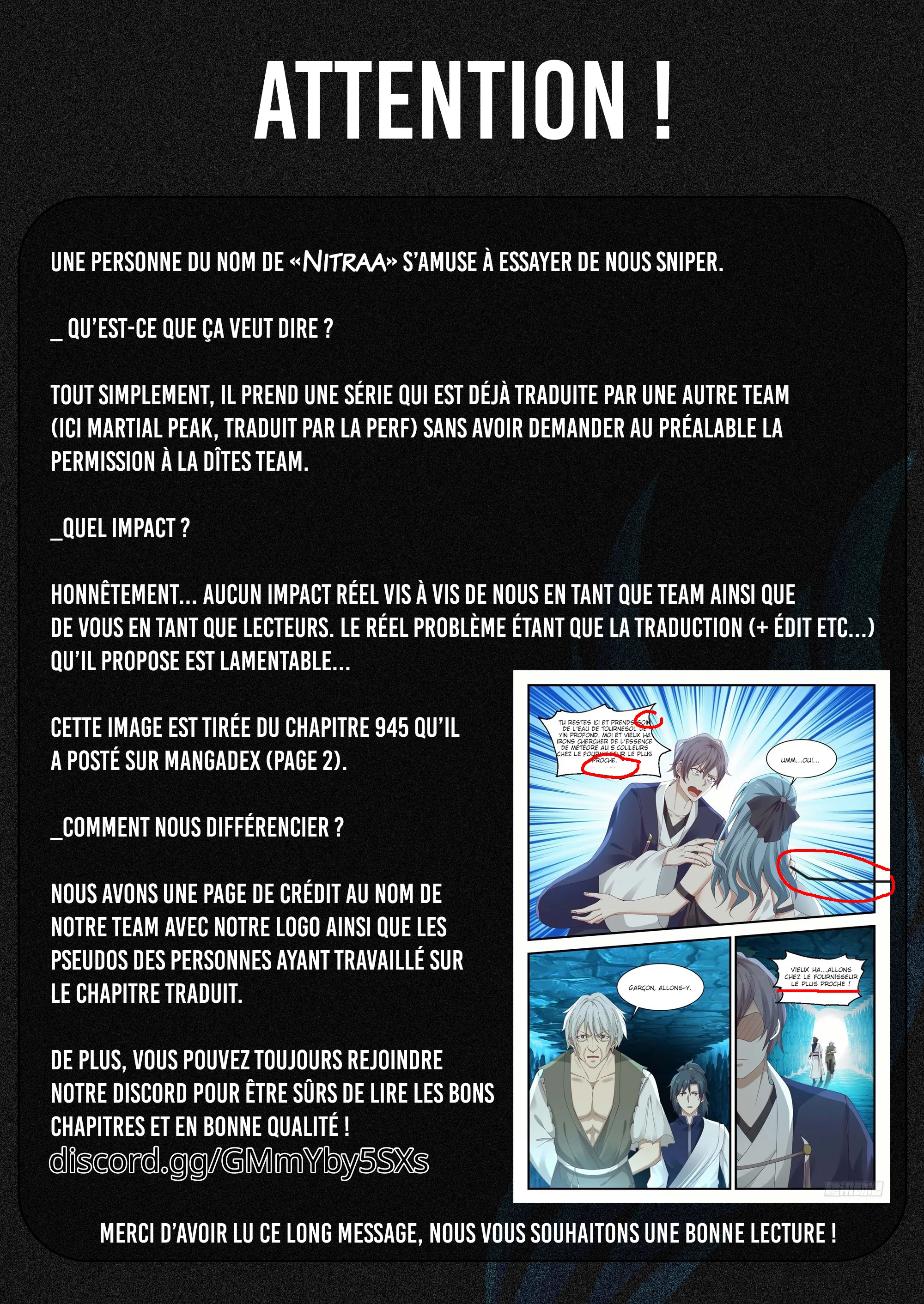 Read Martial Peak FR Manga Online