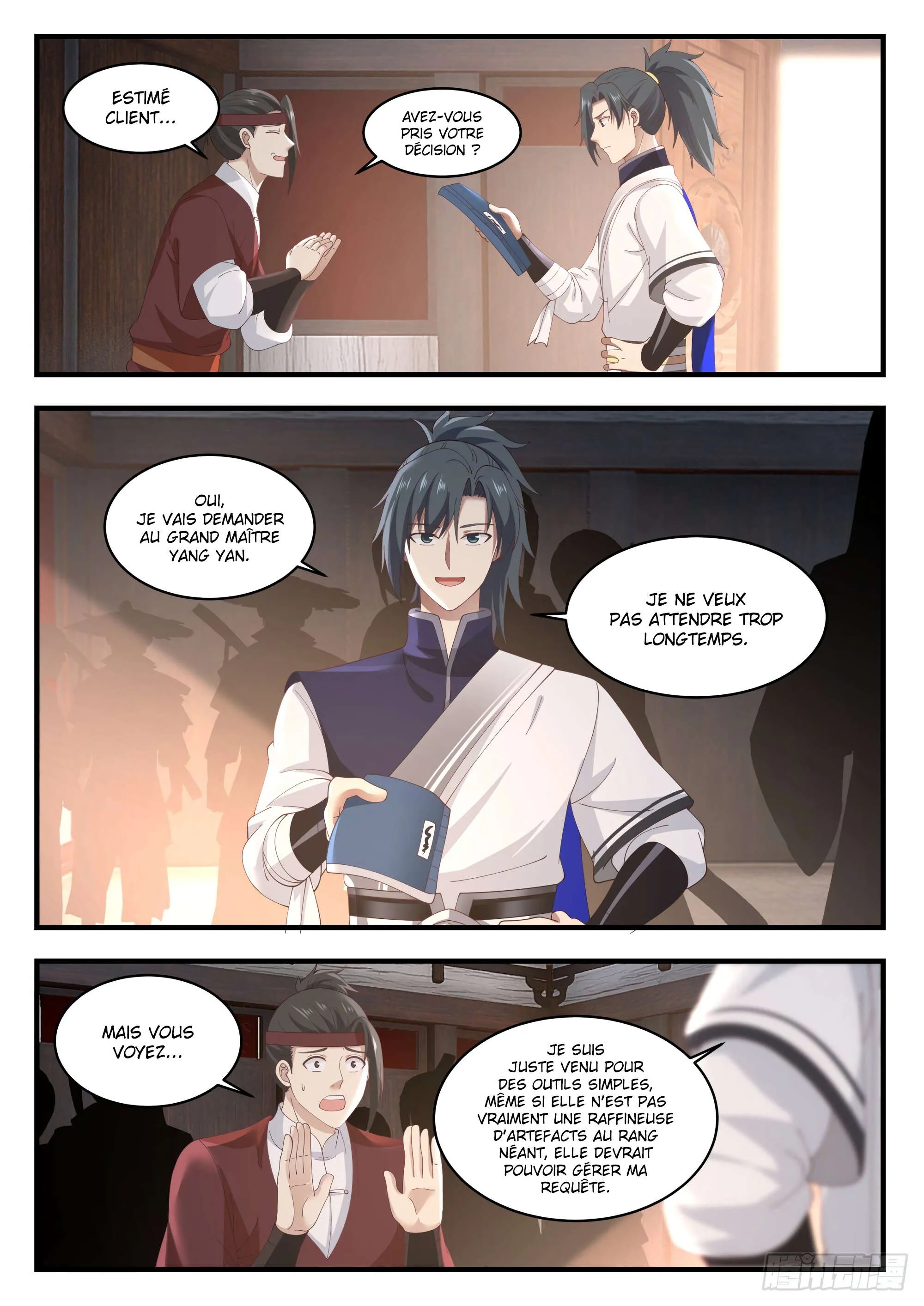 Read Martial Peak FR Manga Online
