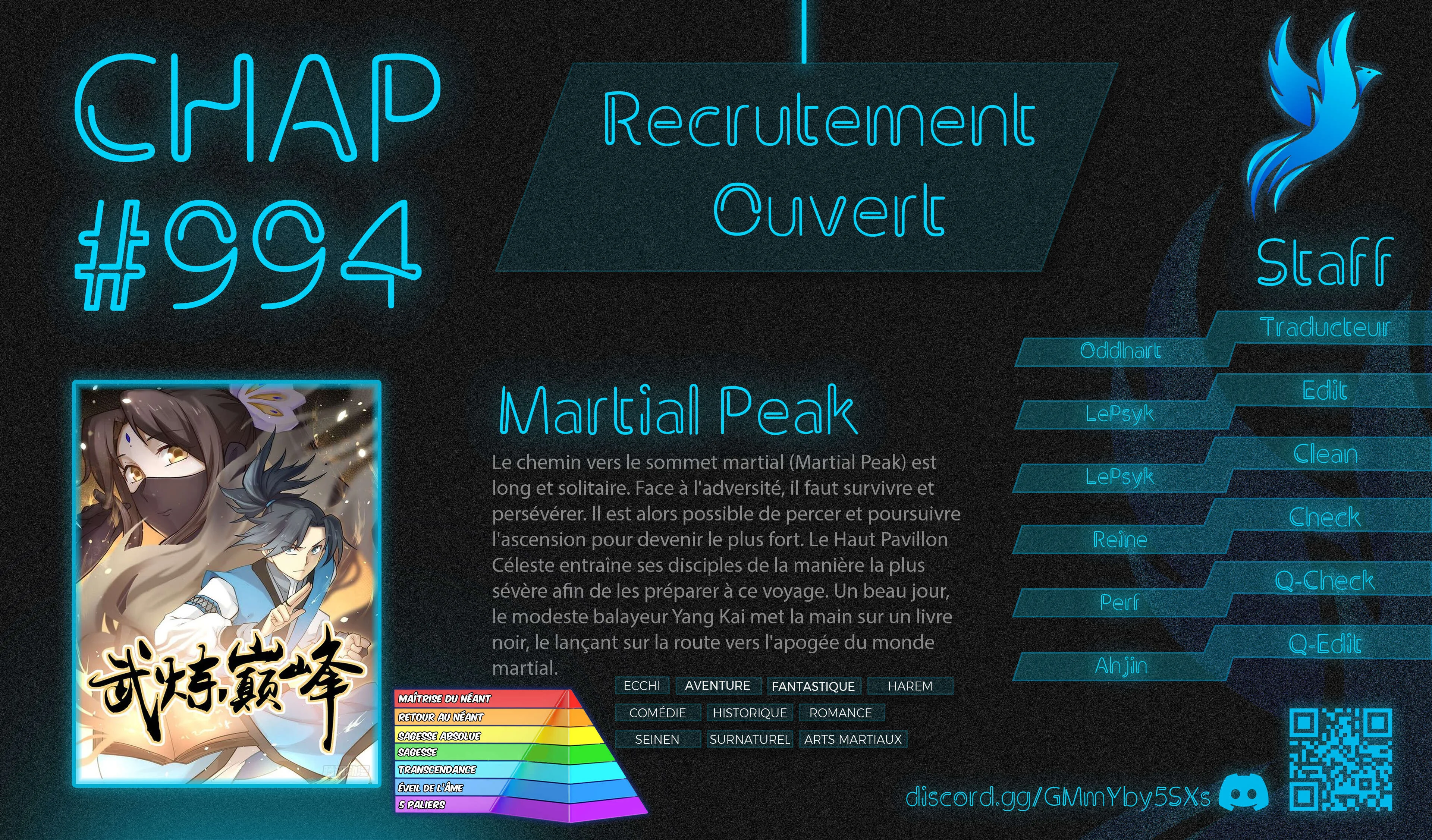 Read Martial Peak FR Manga Online