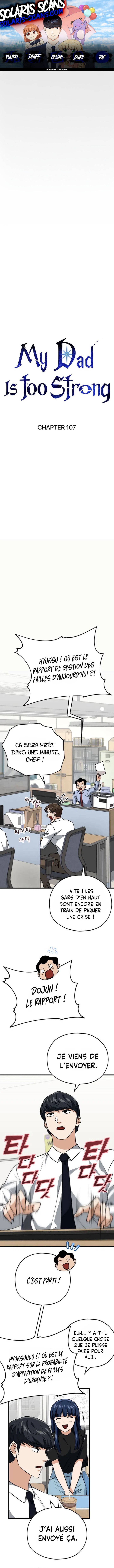 Read My Dad Is Too Strong FR Manga Online