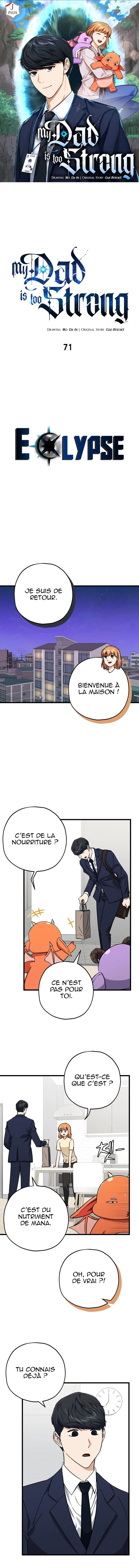 Read My Dad Is Too Strong FR Manga Online