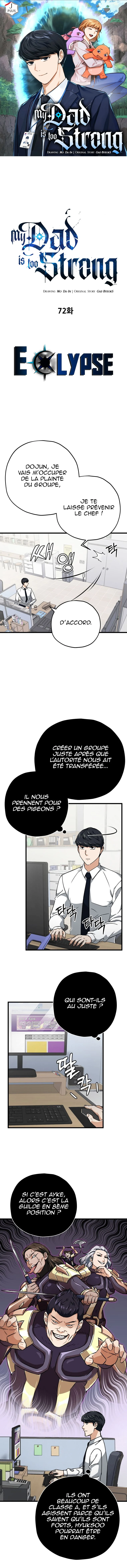 Read My Dad Is Too Strong FR Manga Online