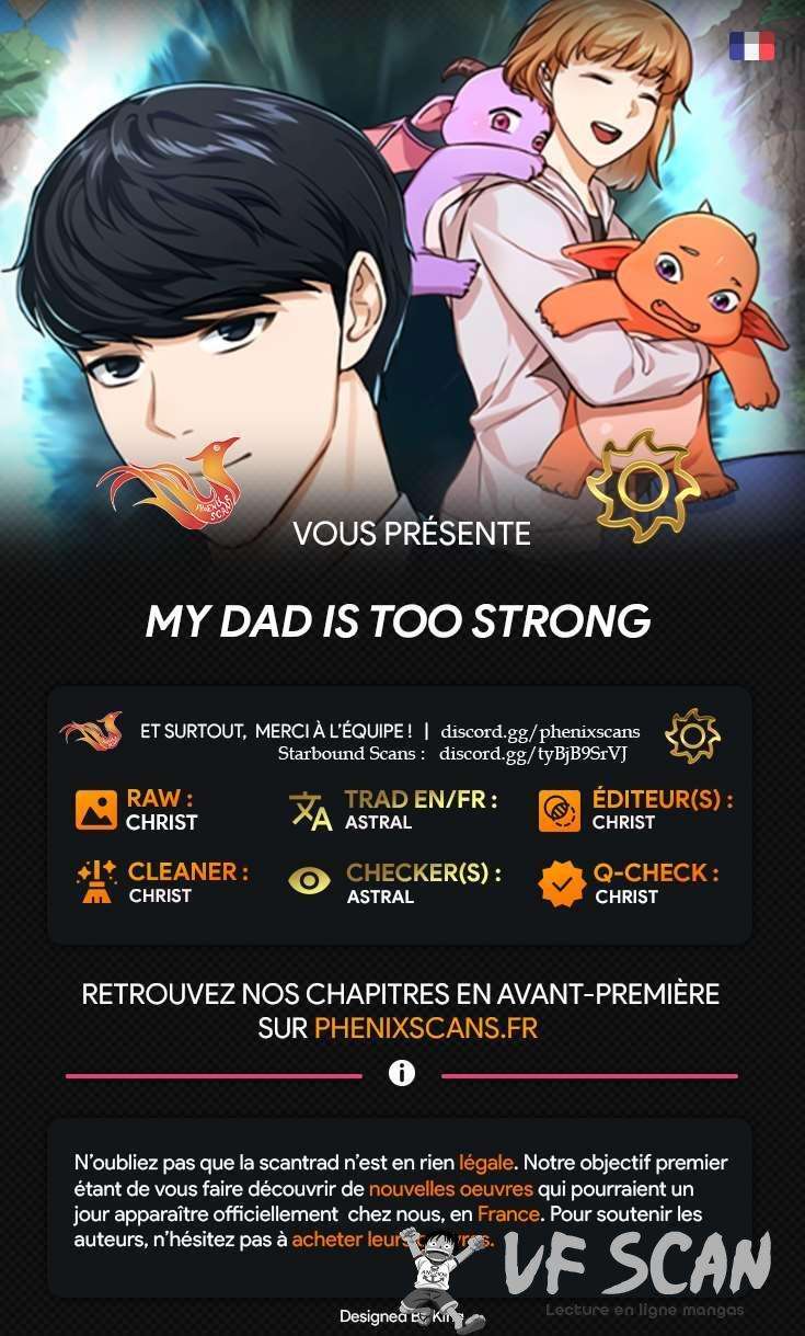 Read My Dad Is Too Strong FR Manga Online