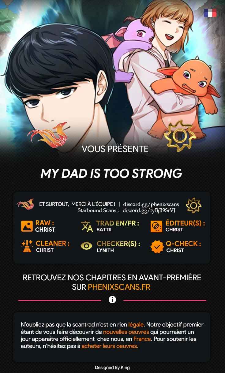 Read My Dad Is Too Strong FR Manga Online