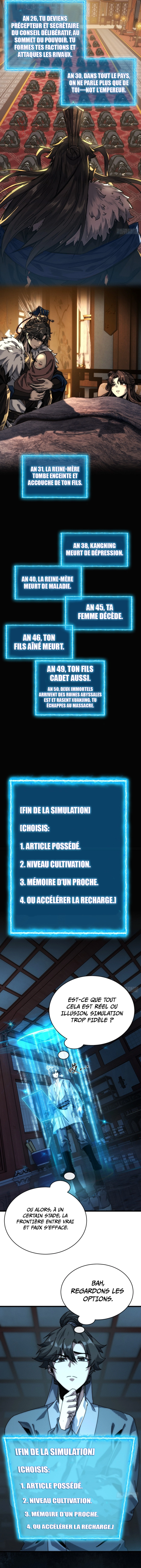 Read My Simulated Path to Immortality FR Manga Online