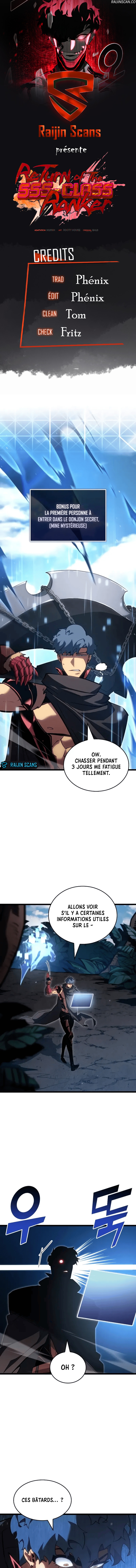 Read Return of the SSS-Class Ranker FR Manga Online