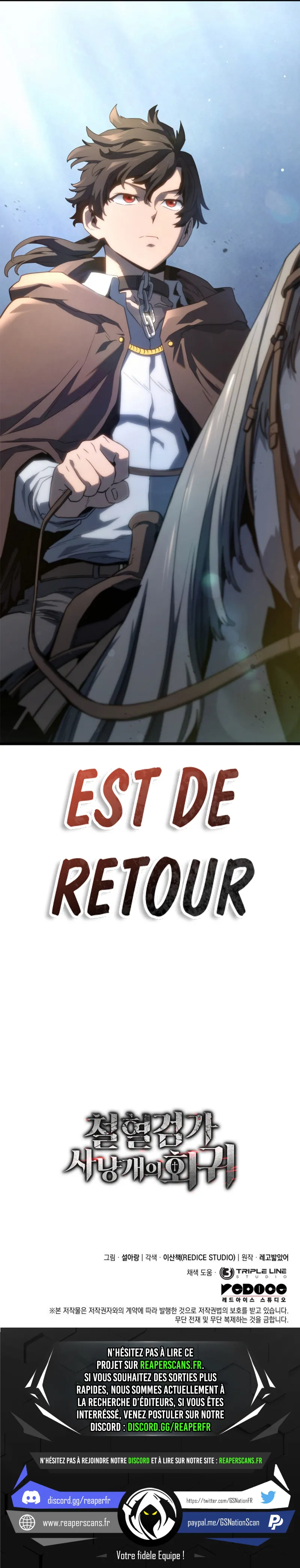 Read Revenge of the Iron-Blooded Sword Hound FR Manga Online