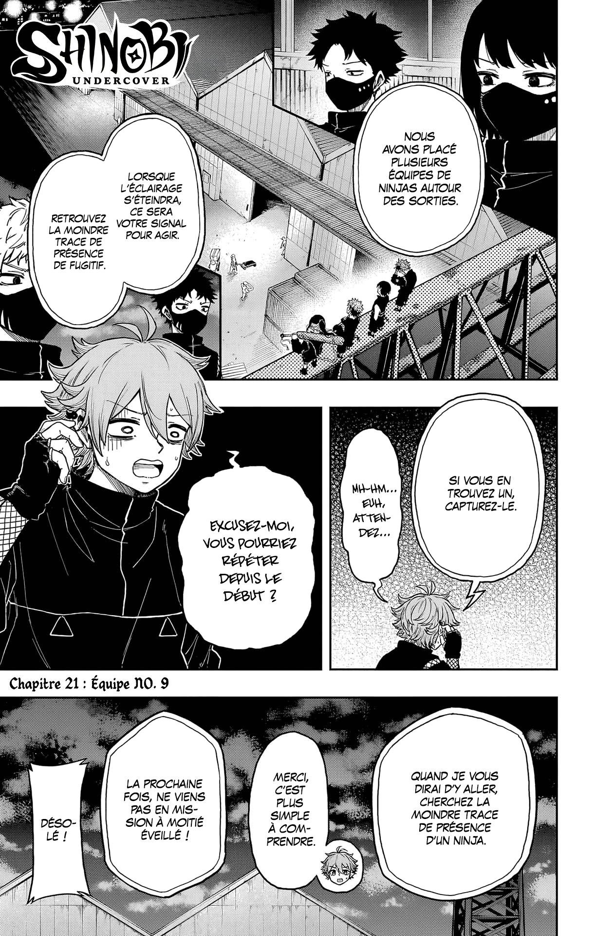 Read Shinobi Undercover FR Manga Online