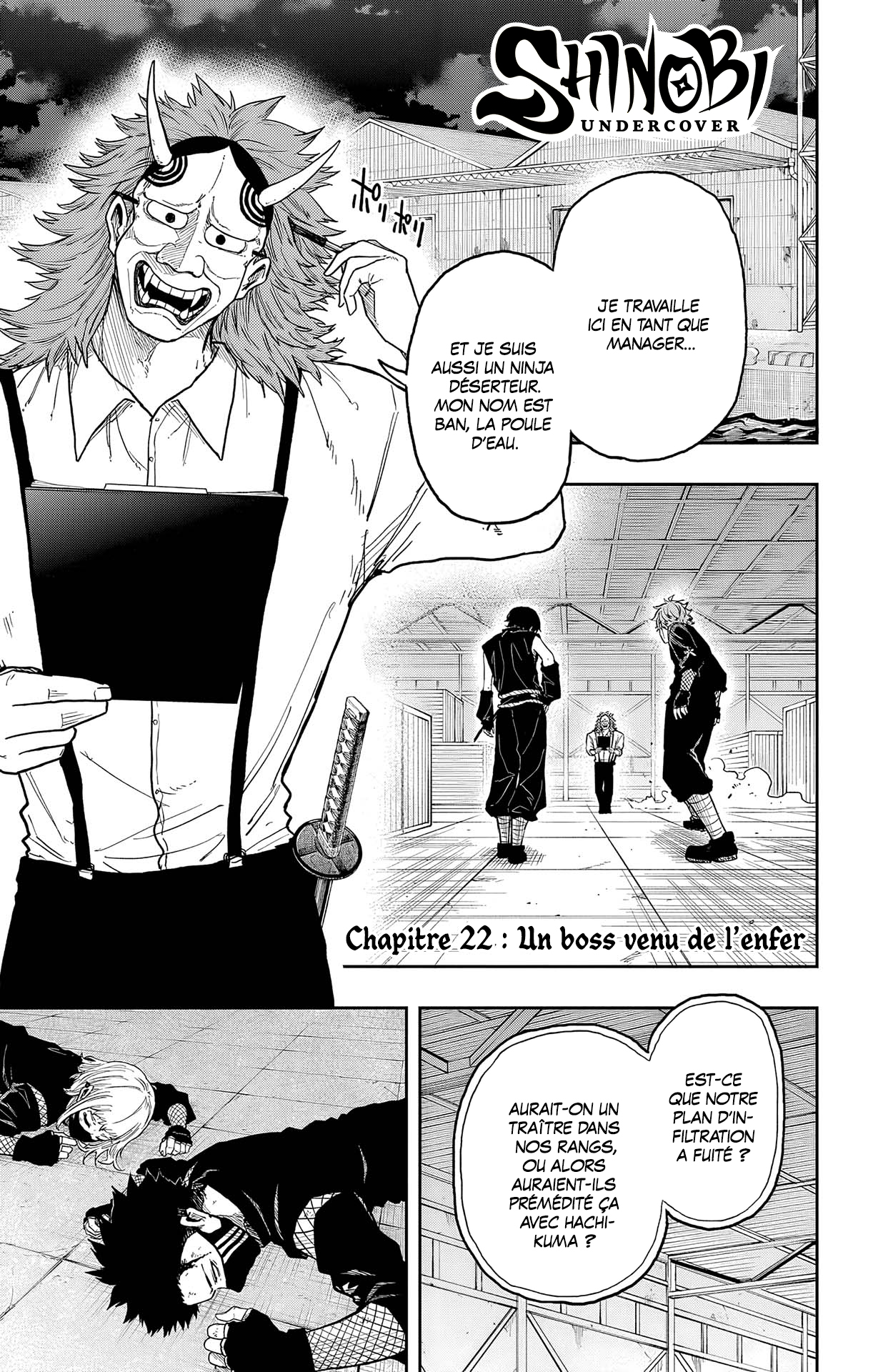 Read Shinobi Undercover FR Manga Online