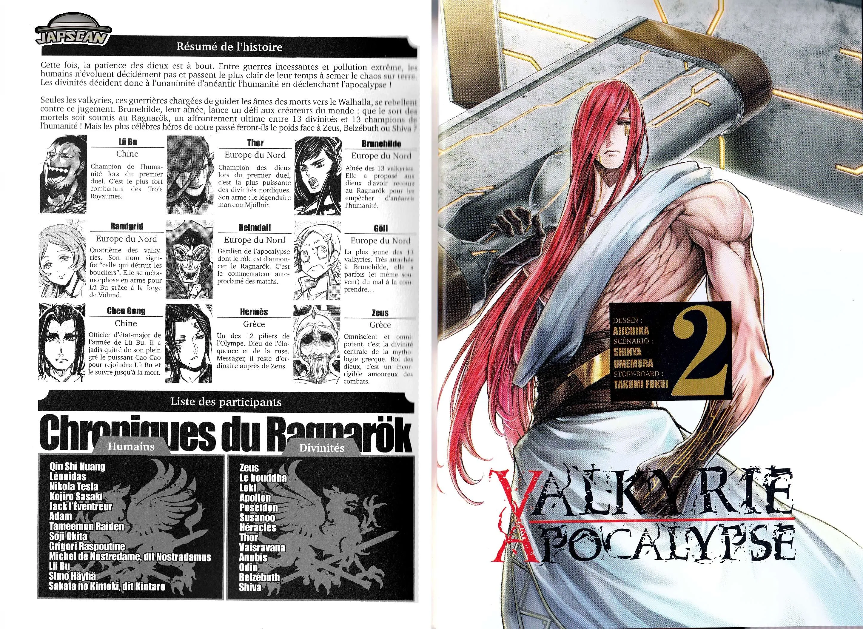 Read Shuumatsu No Valkyrie FR Manga Online