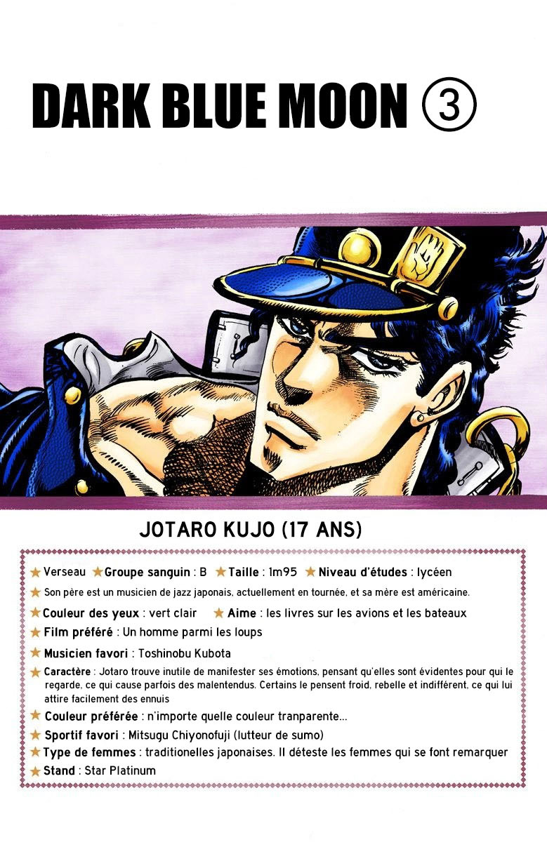 Read Stardust Crusaders _ JoJo's Bizarre Adventure Partie 3 (Couleurs) FR Manga Online