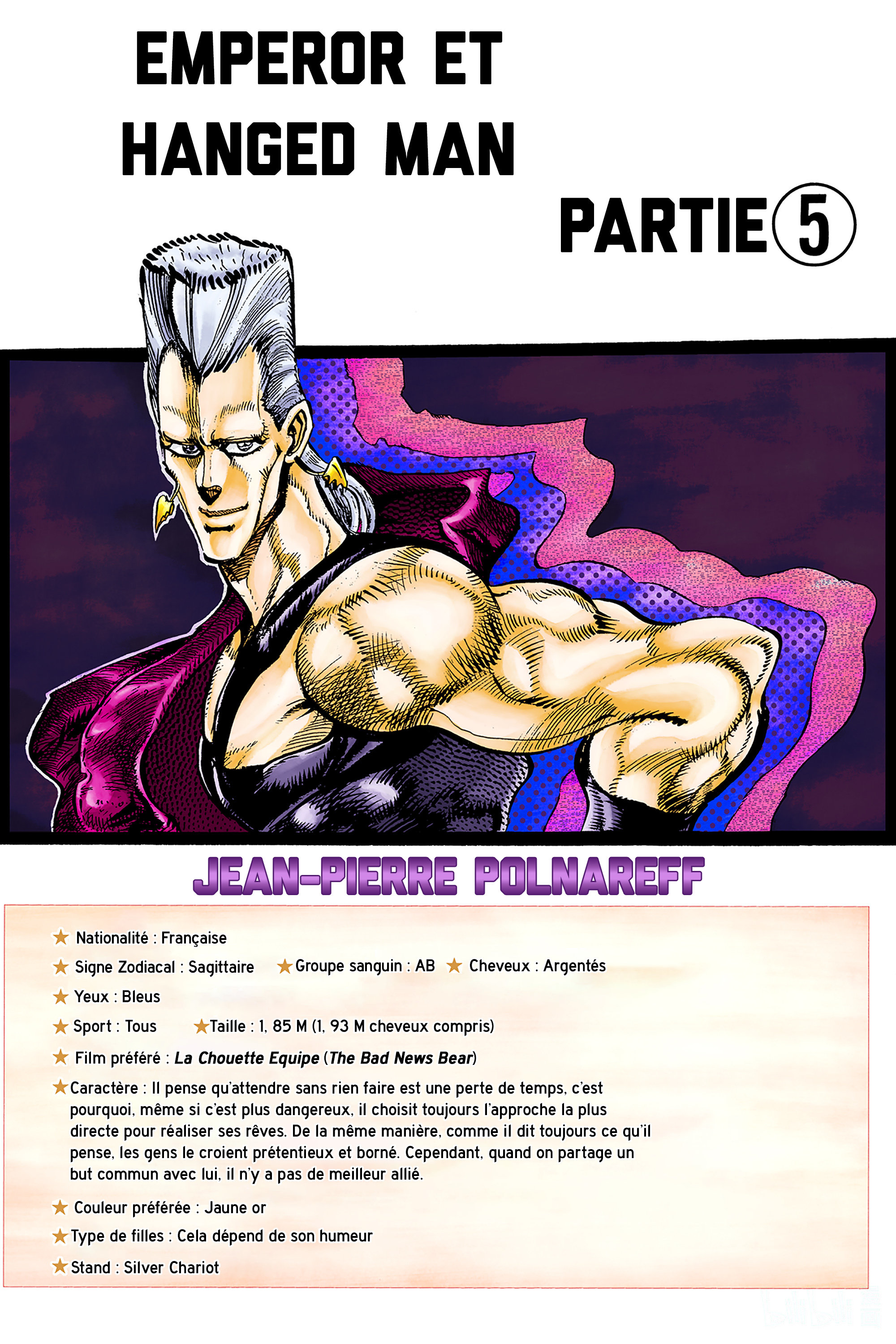 Read Stardust Crusaders _ JoJo's Bizarre Adventure Partie 3 (Couleurs) FR Manga Online