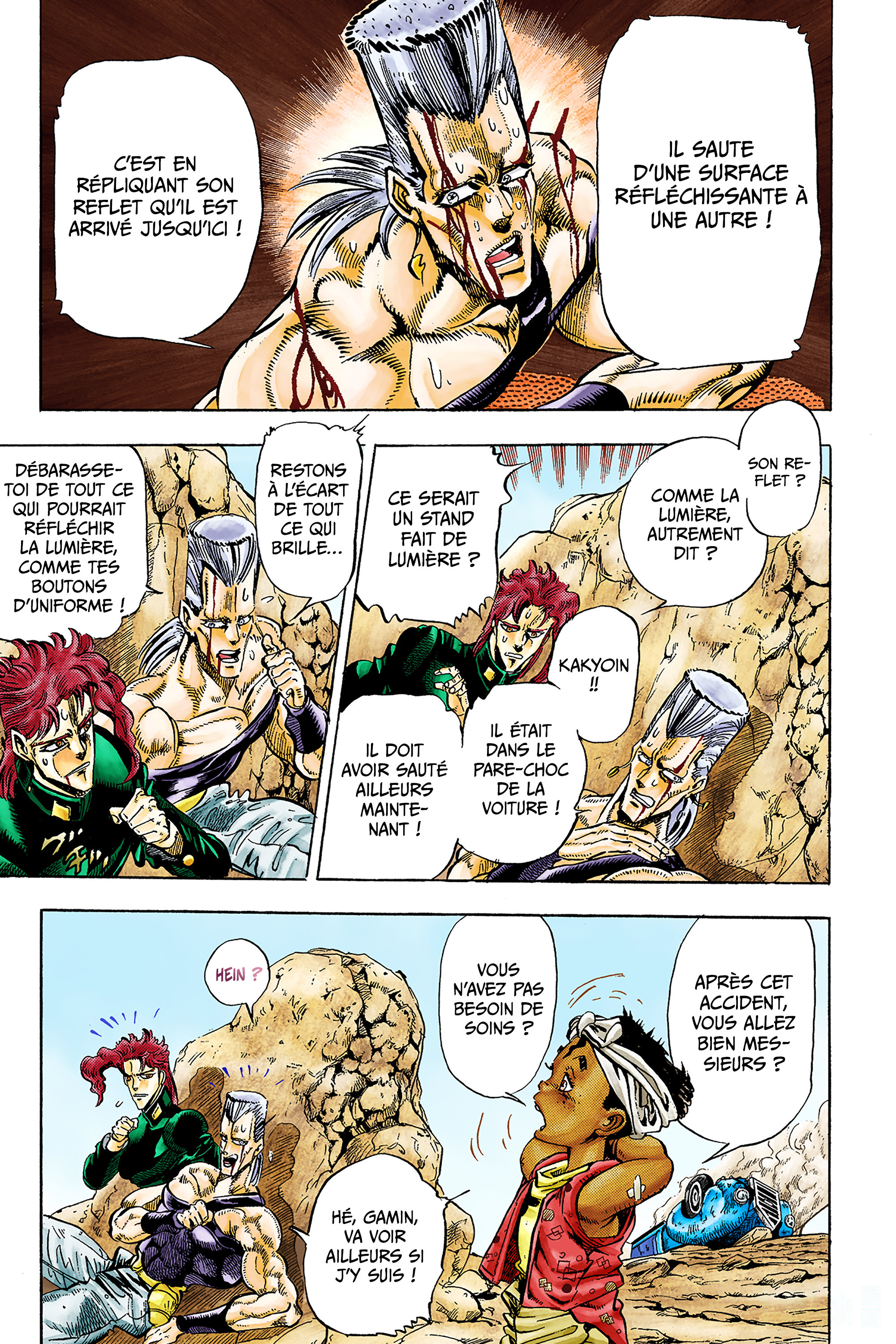 Read Stardust Crusaders _ JoJo's Bizarre Adventure Partie 3 (Couleurs) FR Manga Online