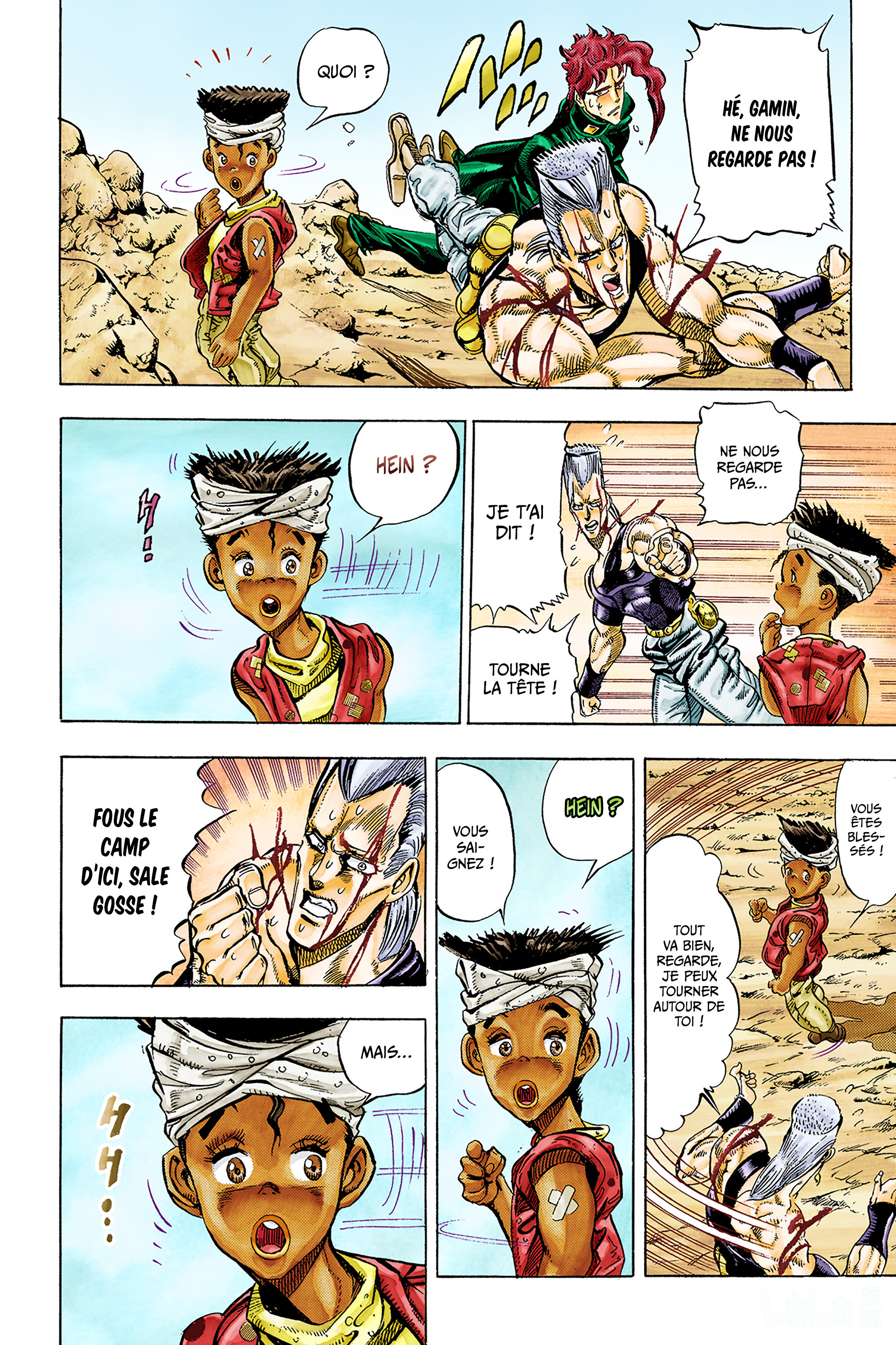 Read Stardust Crusaders _ JoJo's Bizarre Adventure Partie 3 (Couleurs) FR Manga Online