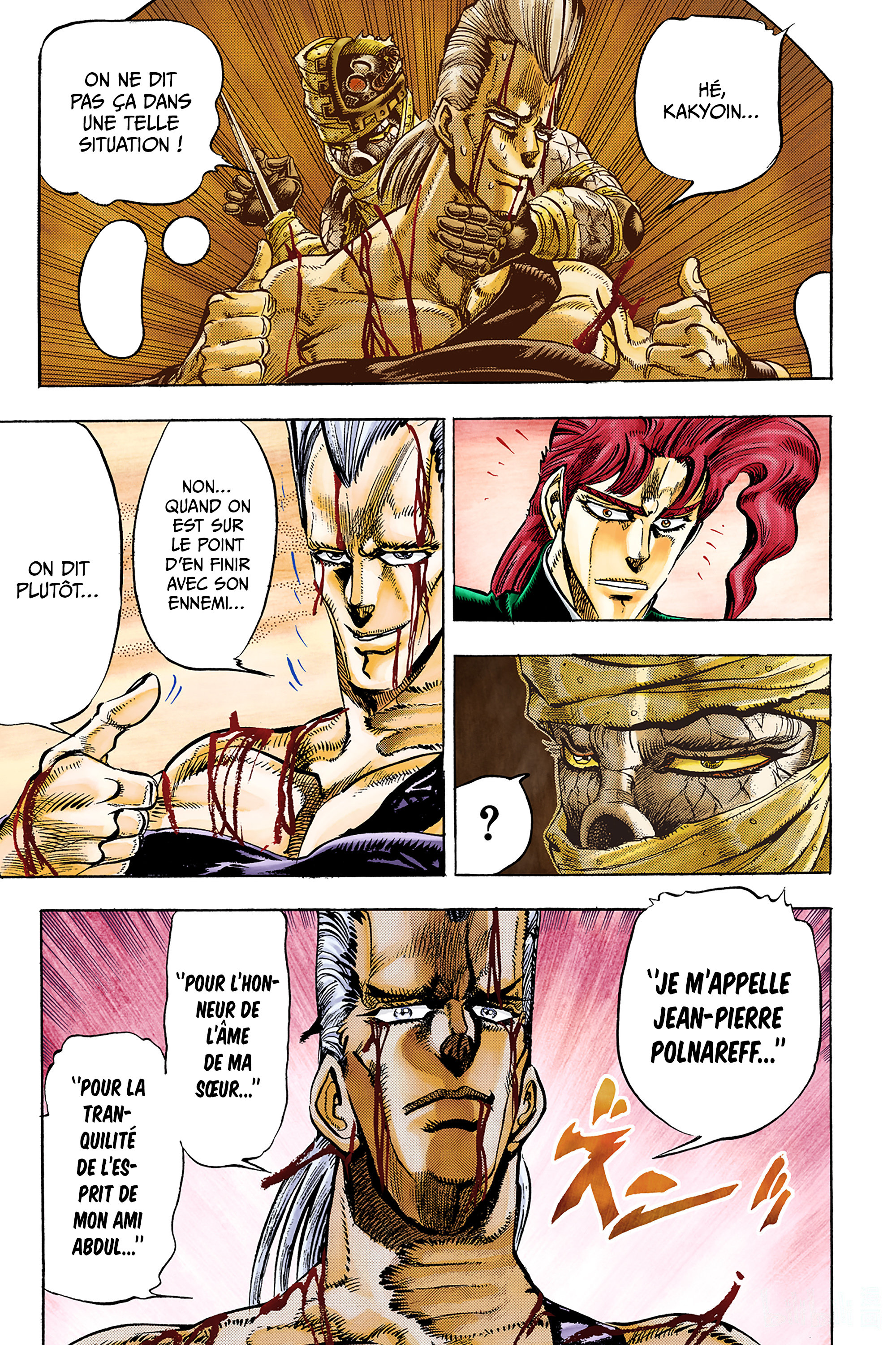 Read Stardust Crusaders _ JoJo's Bizarre Adventure Partie 3 (Couleurs) FR Manga Online