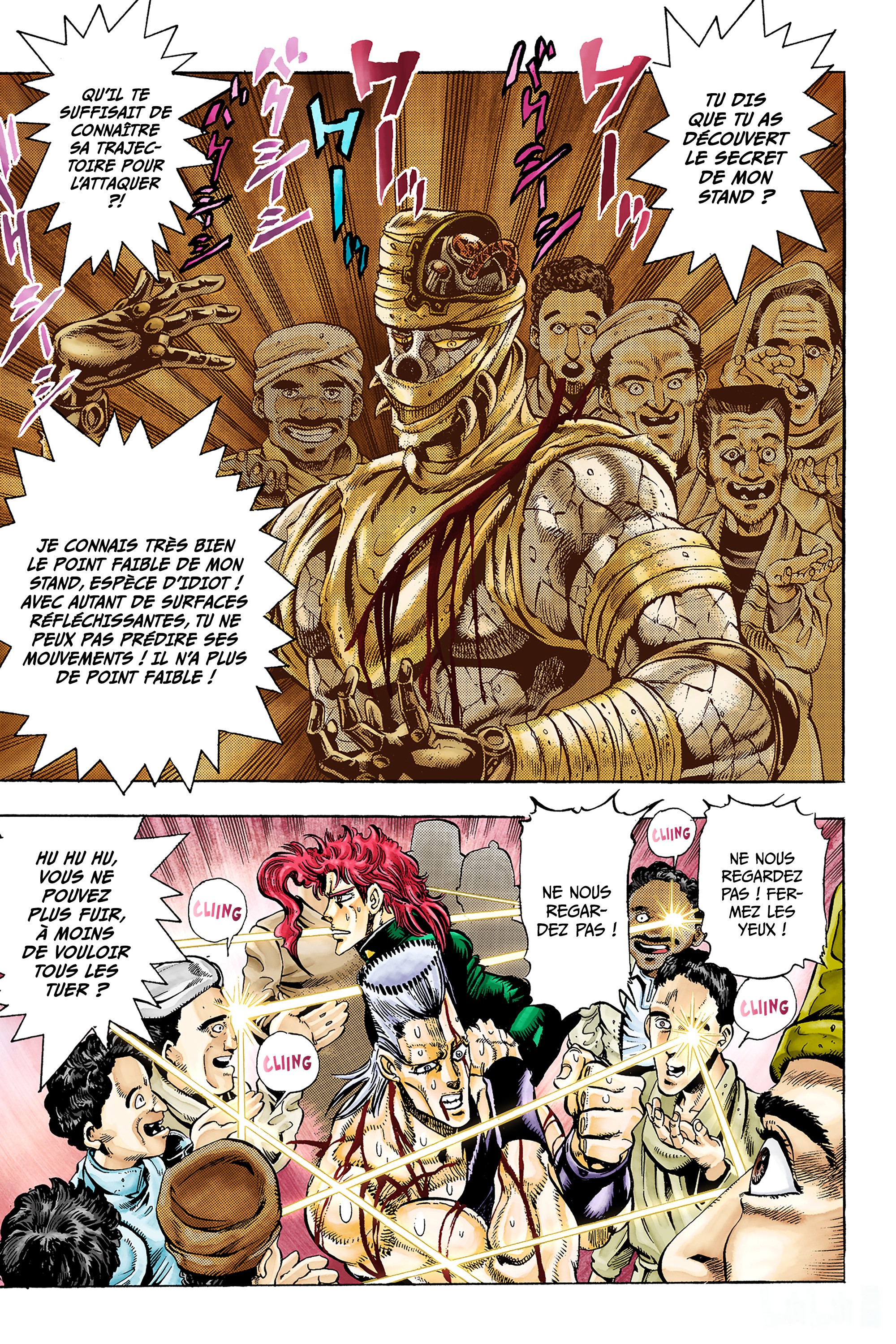 Read Stardust Crusaders _ JoJo's Bizarre Adventure Partie 3 (Couleurs) FR Manga Online