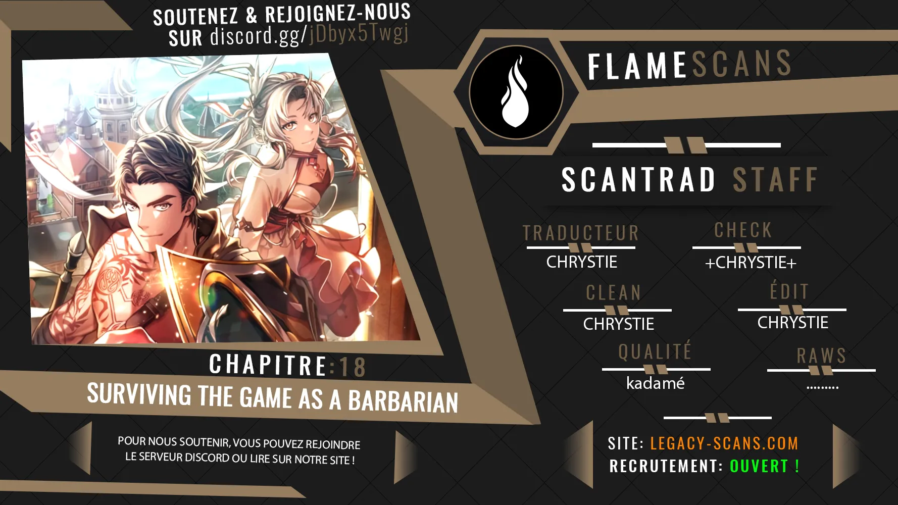 Read Surviving the Game as a Barbarian FR Manga Online