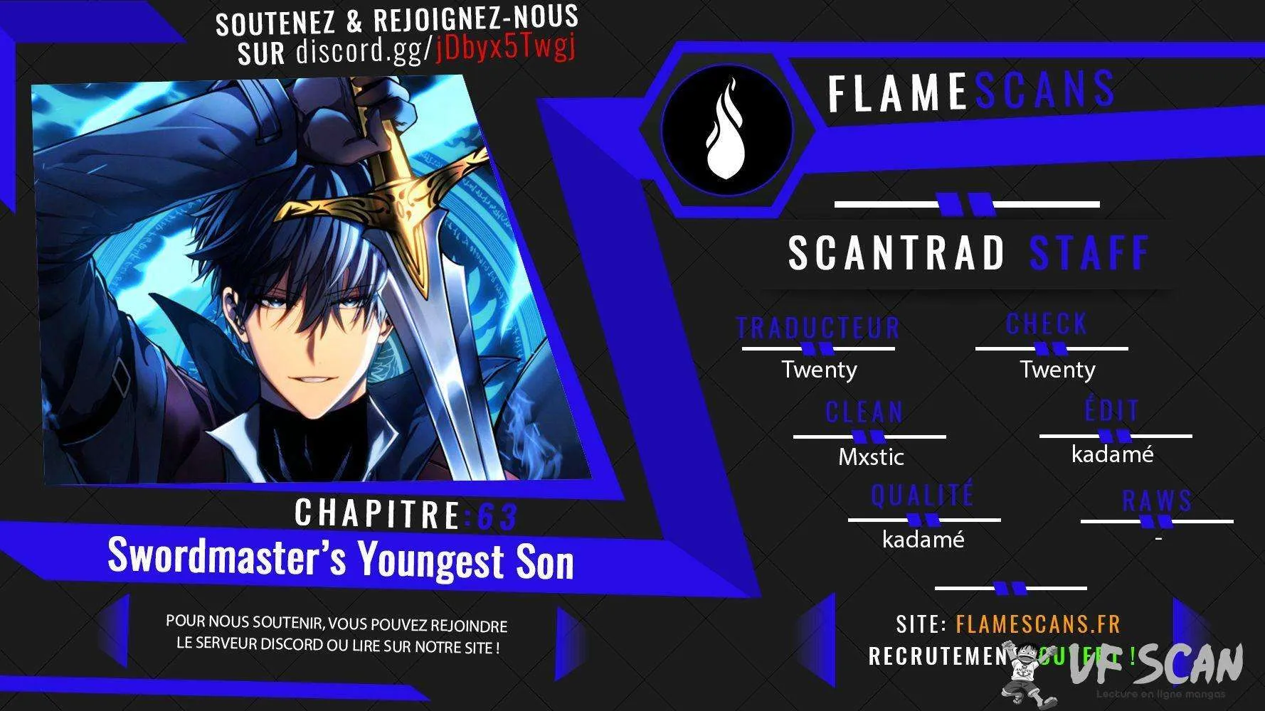 Read Swordmaster’s Youngest Son FR Manga Online