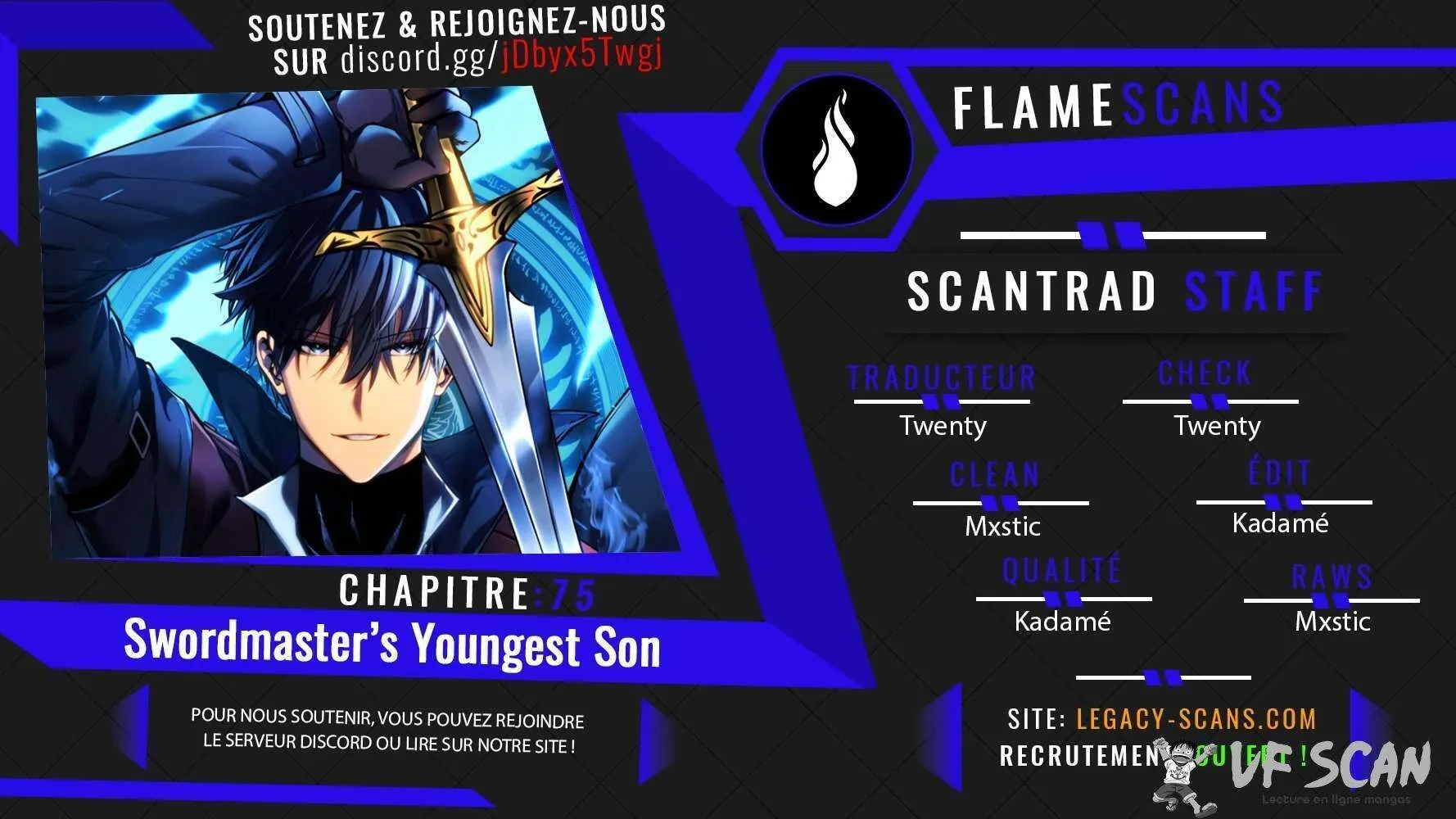 Read Swordmaster’s Youngest Son FR Manga Online