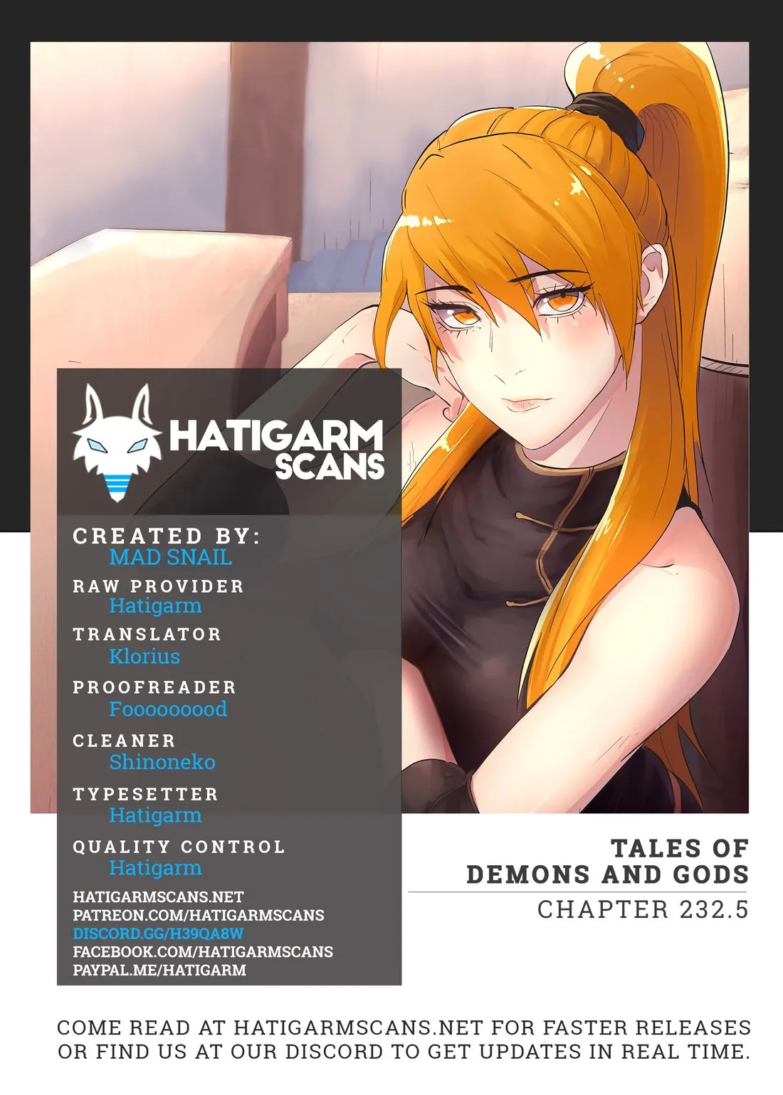 Read Tales Of Demons And Gods FR Manga Online