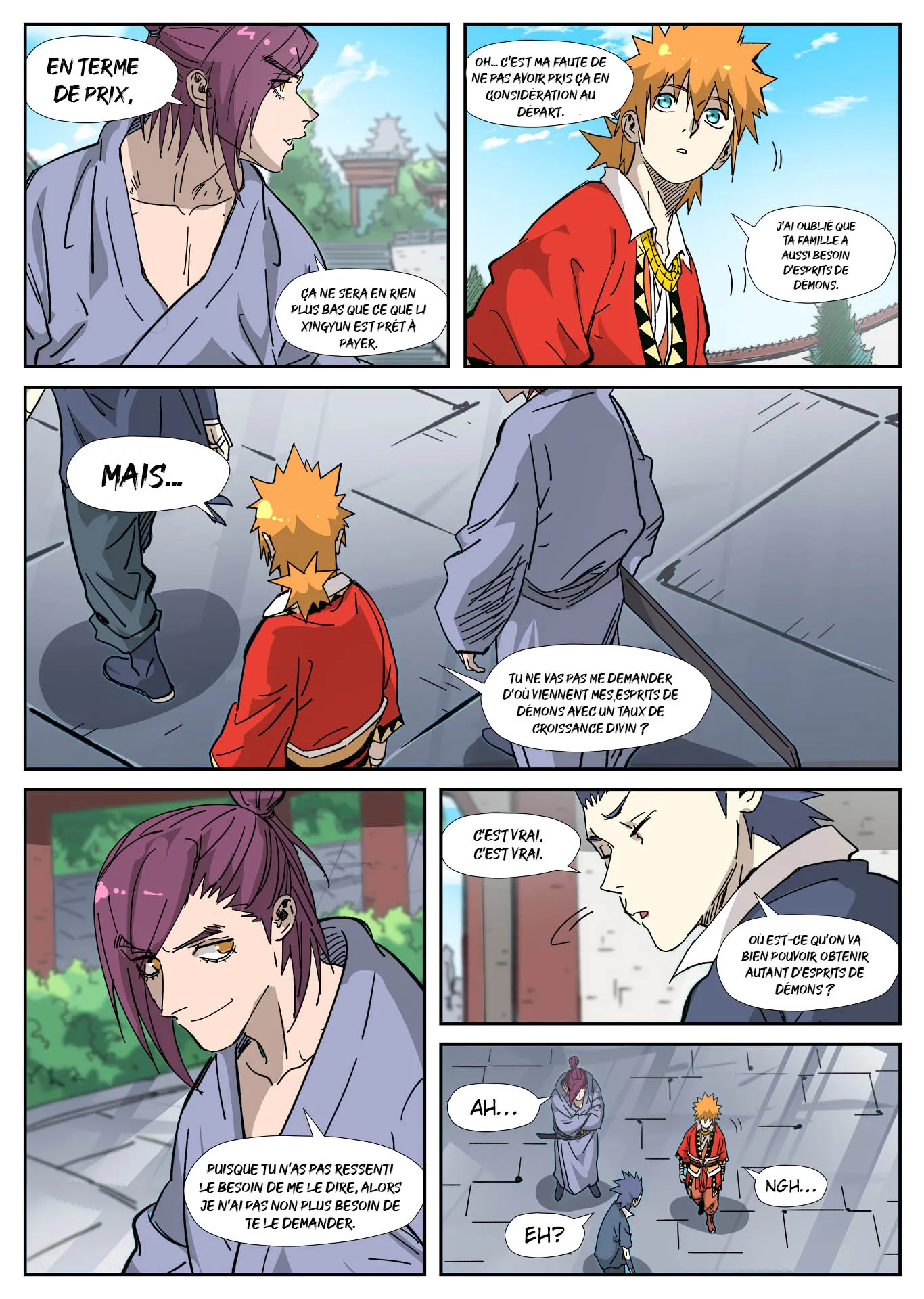 Read Tales Of Demons And Gods FR Manga Online