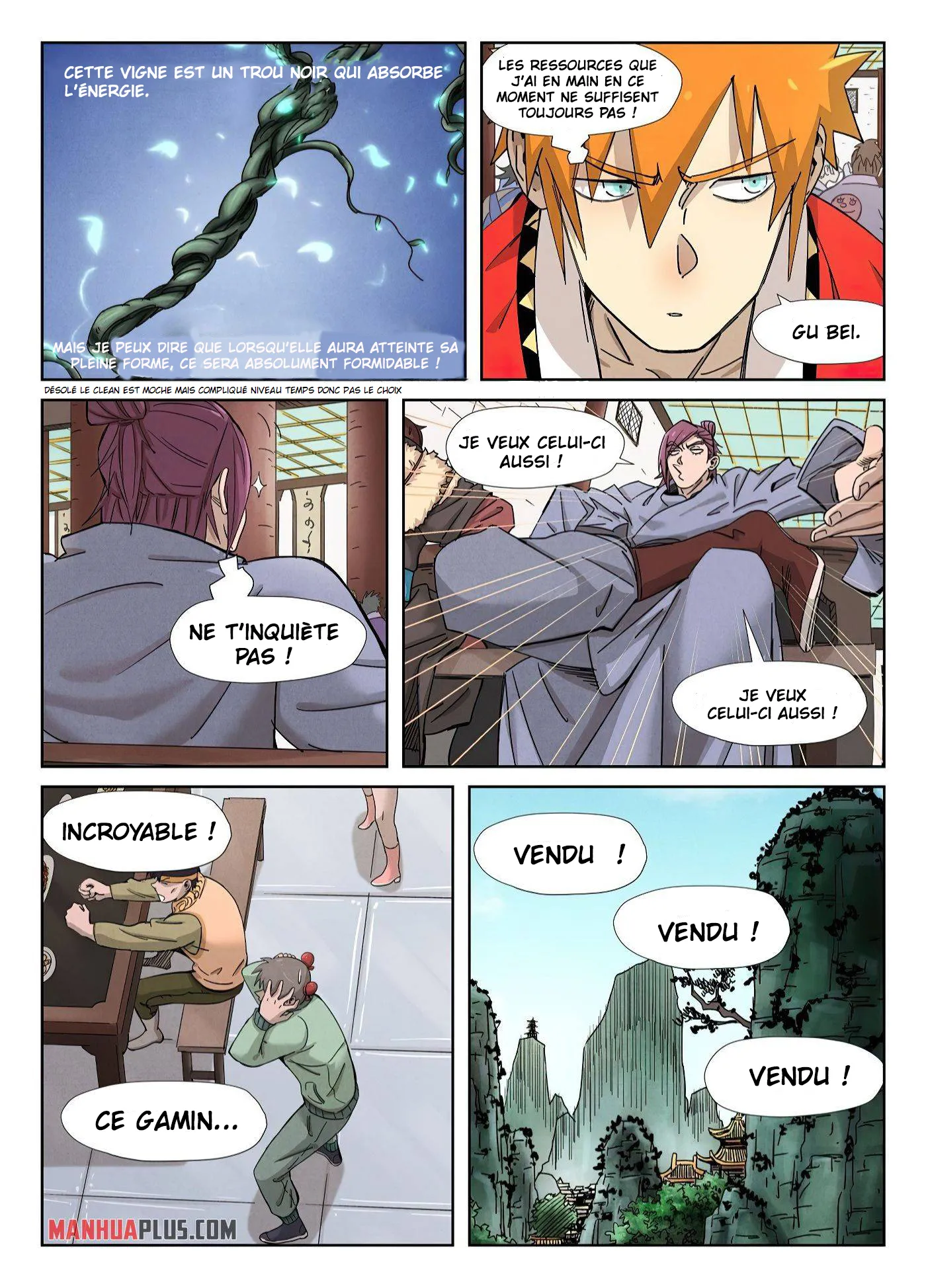 Read Tales Of Demons And Gods FR Manga Online