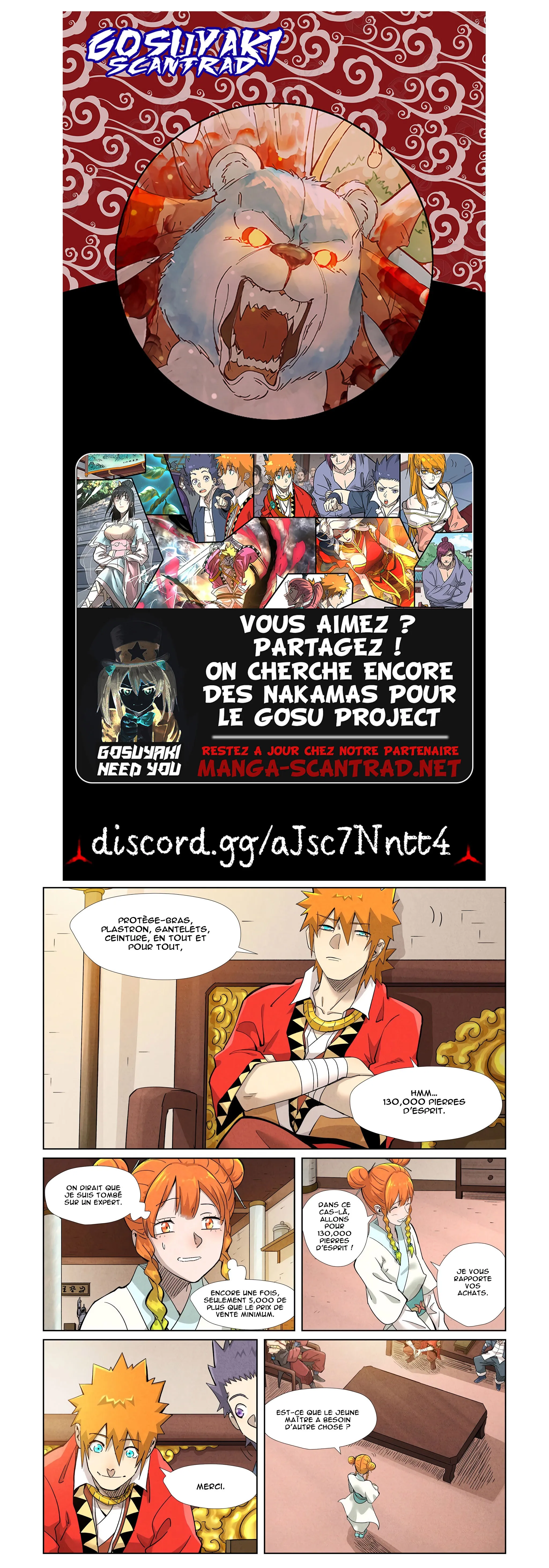 Read Tales Of Demons And Gods FR Manga Online
