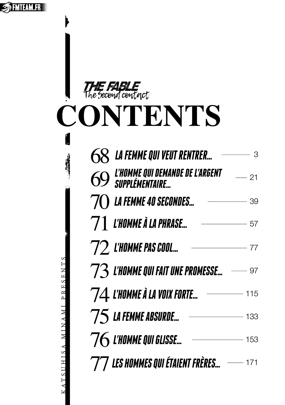 Read The Fable _ The Second contact FR Manga Online