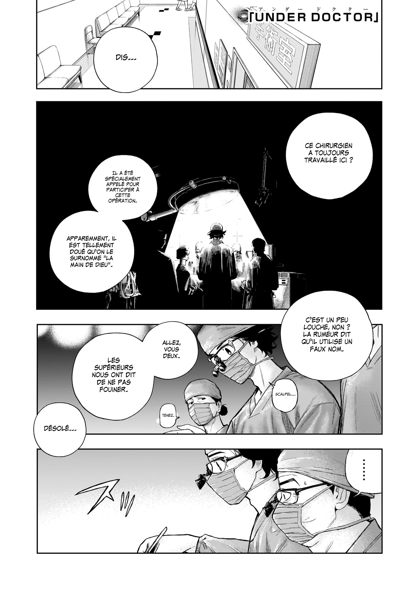 Read Under Doctor FR Manga Online