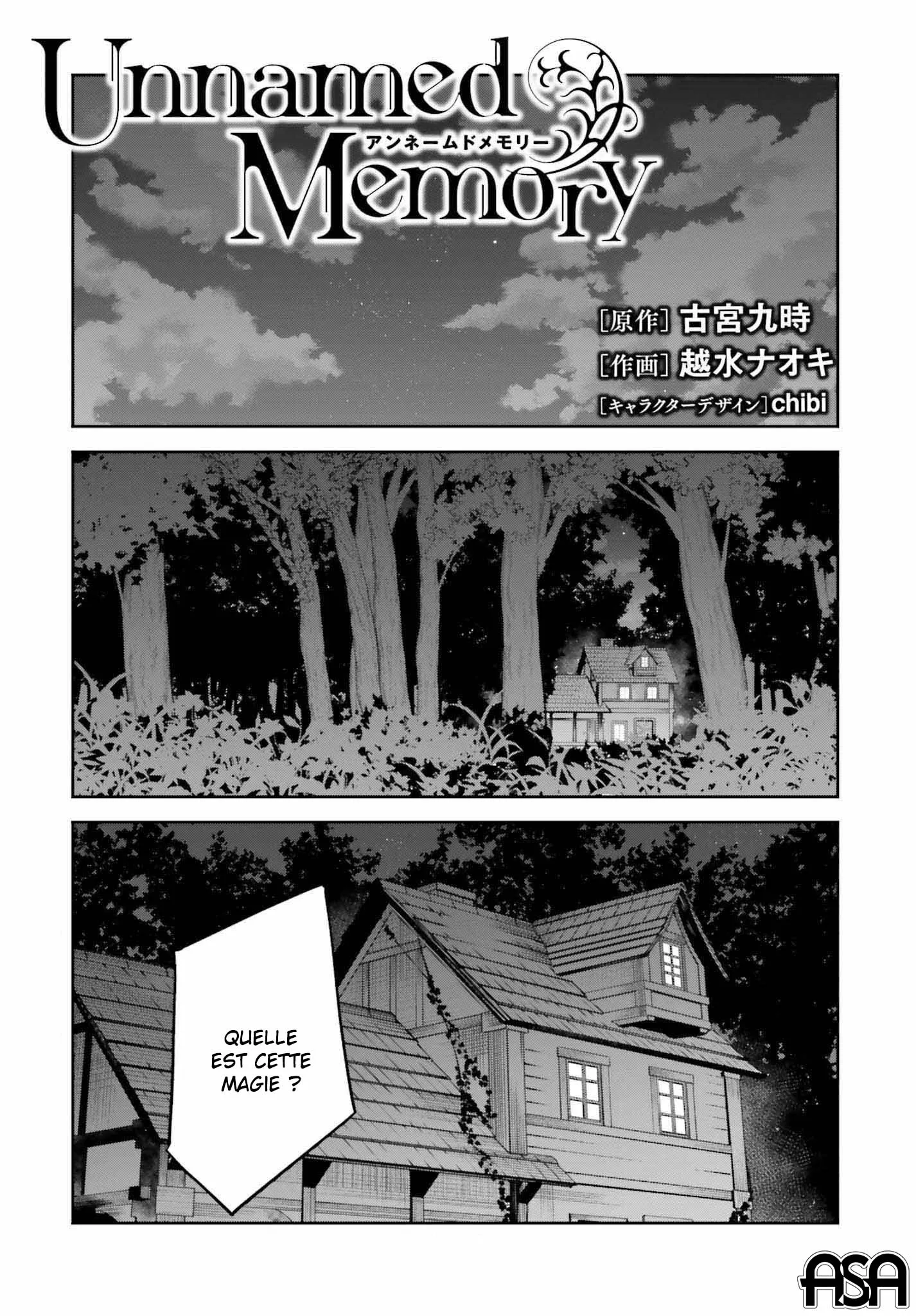 Read Unnamed memory FR Manga Online