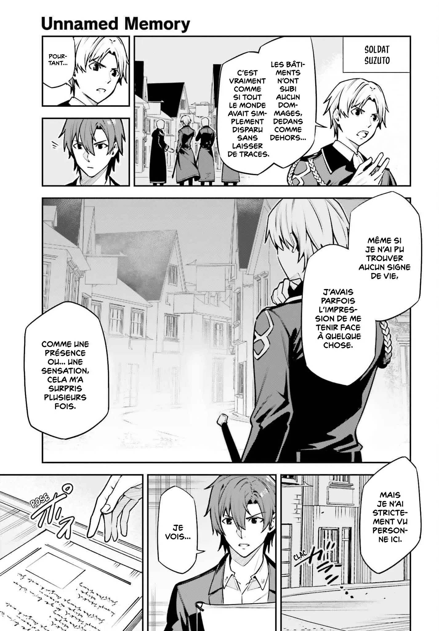 Read Unnamed memory FR Manga Online
